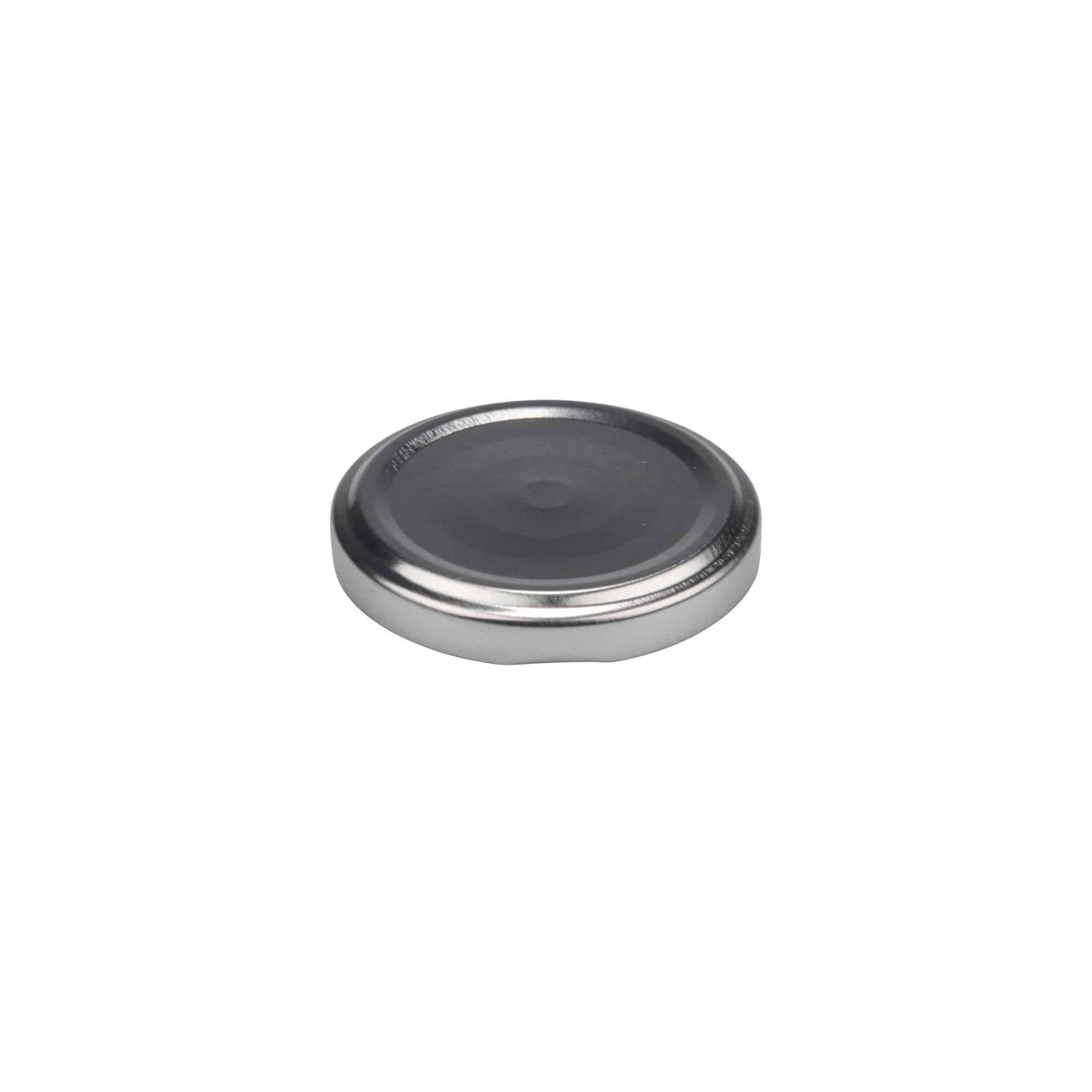 Twist-offdeksel, blik, zilver, voor monding: TO 58