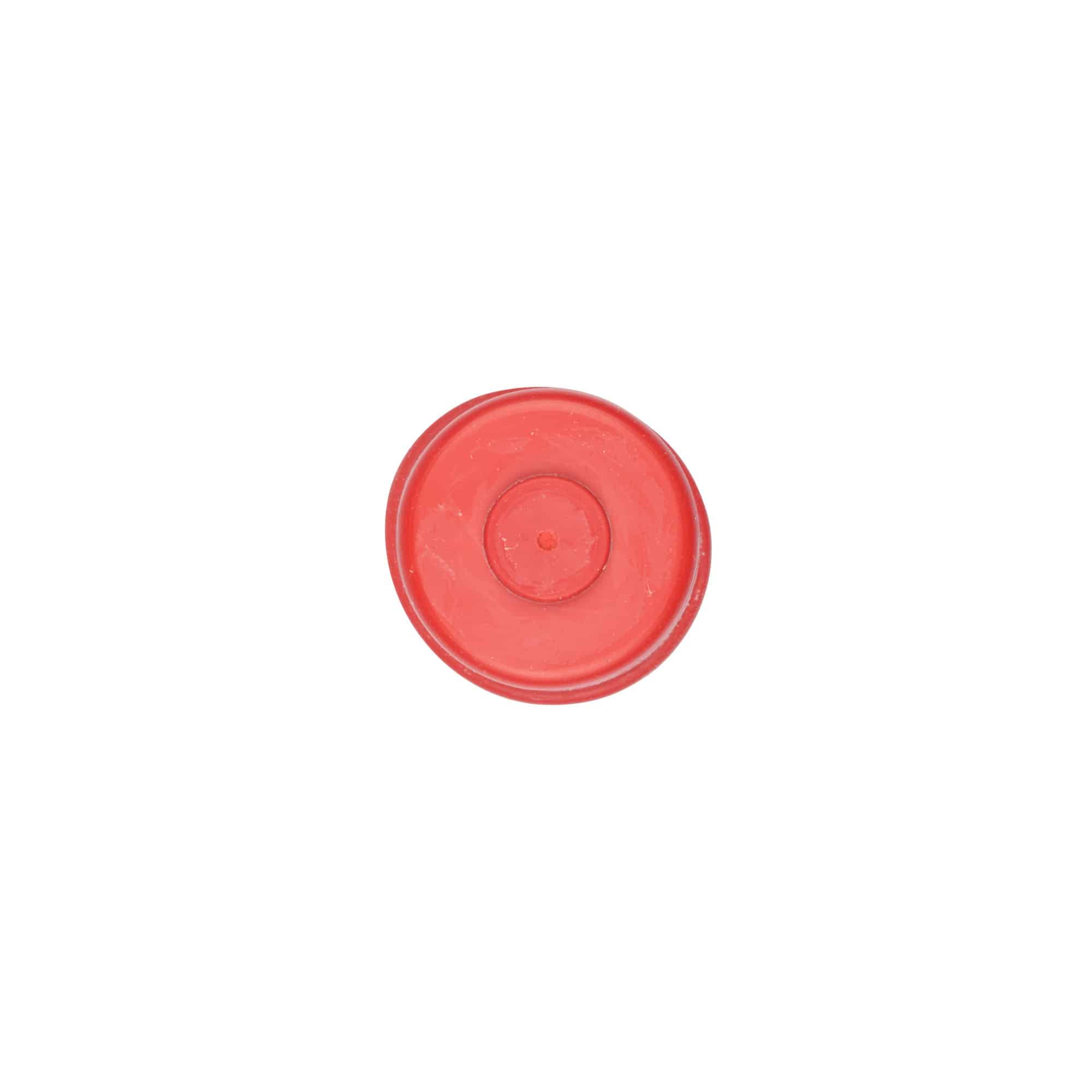 Capsule de fermentation type 1, caoutchouc, rouge