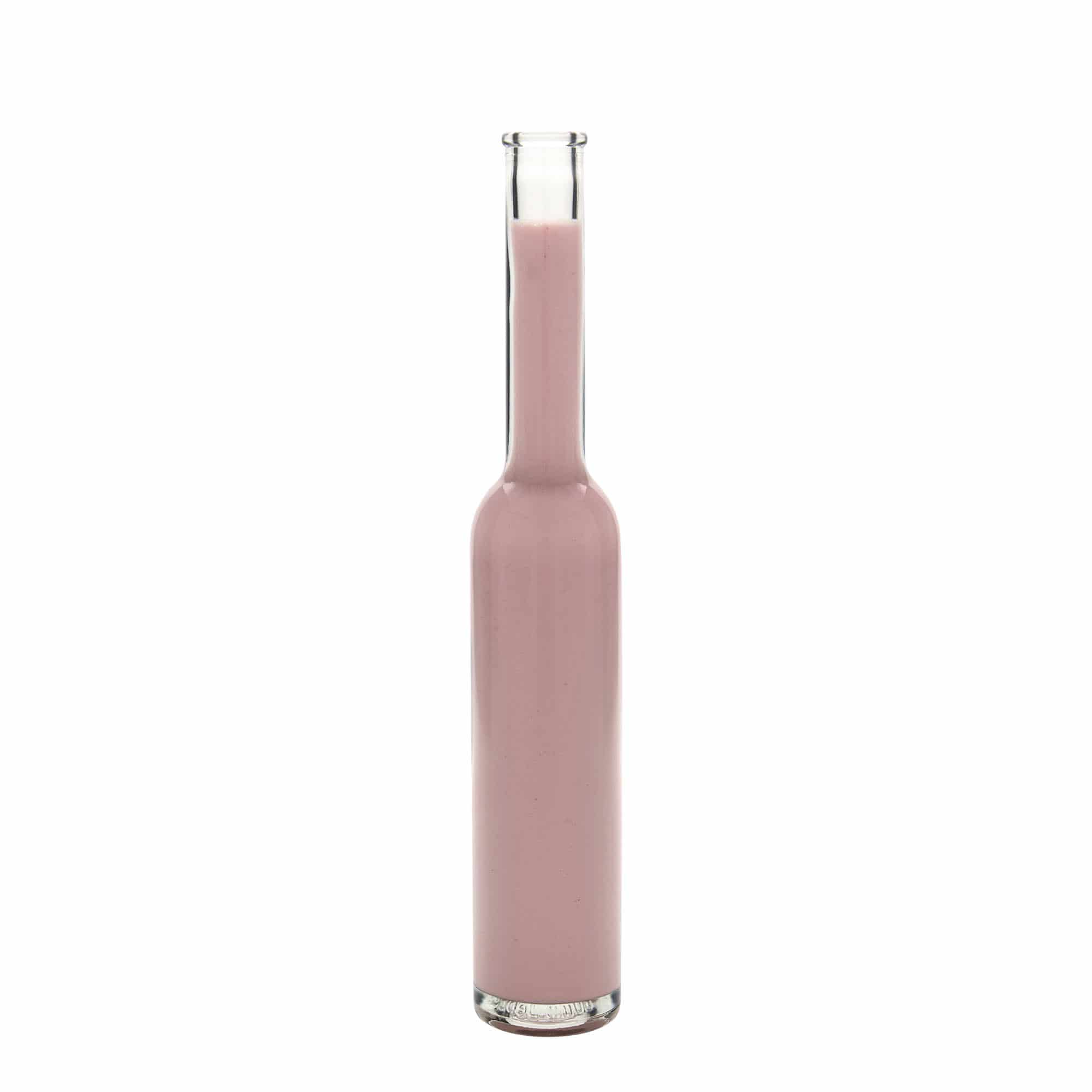 Glazen fles 'Platina', 200 ml, monding: kurk