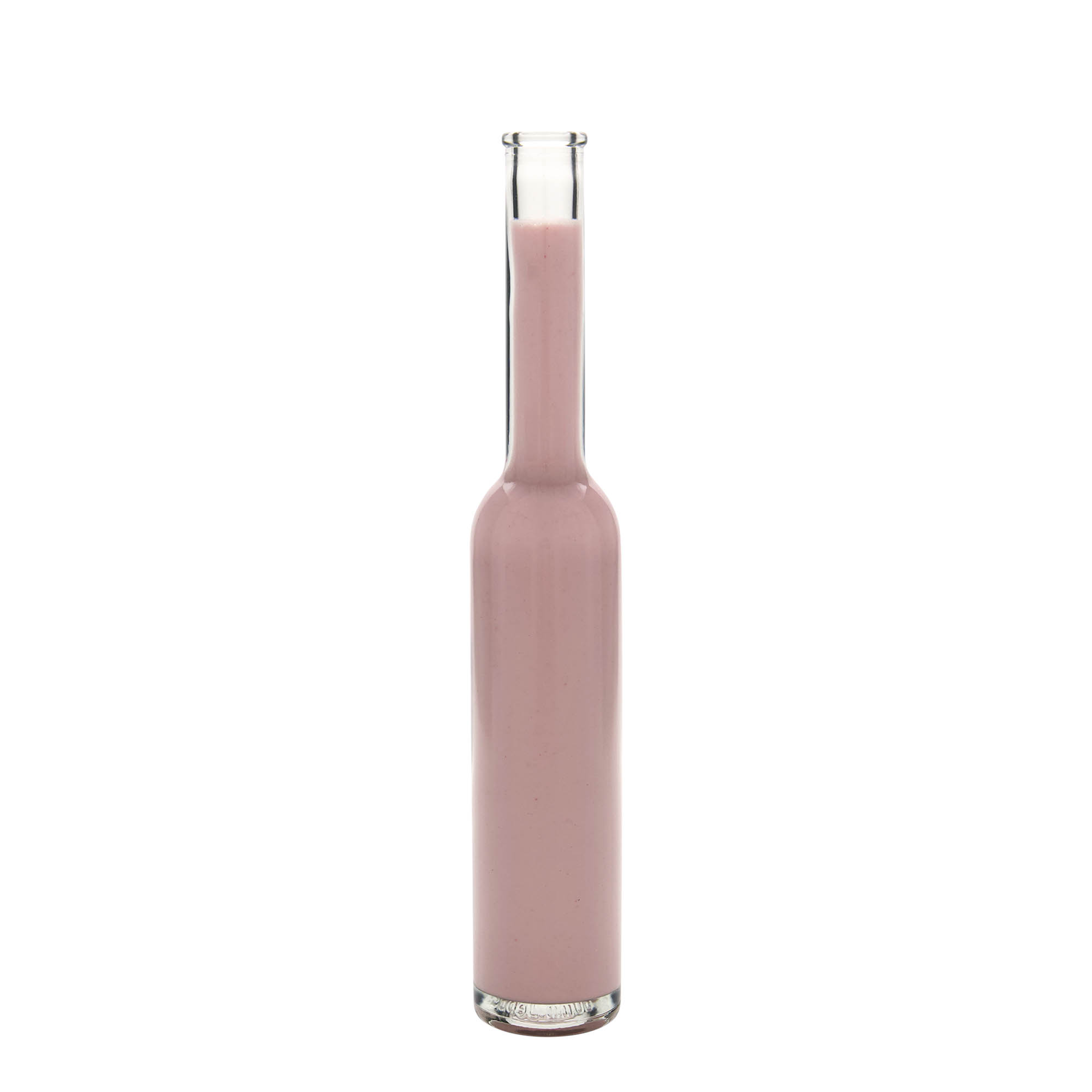 Glazen fles 'Platina', 200 ml, monding: kurk Glazen fles 'Platina', 200 ml, monding: kurk