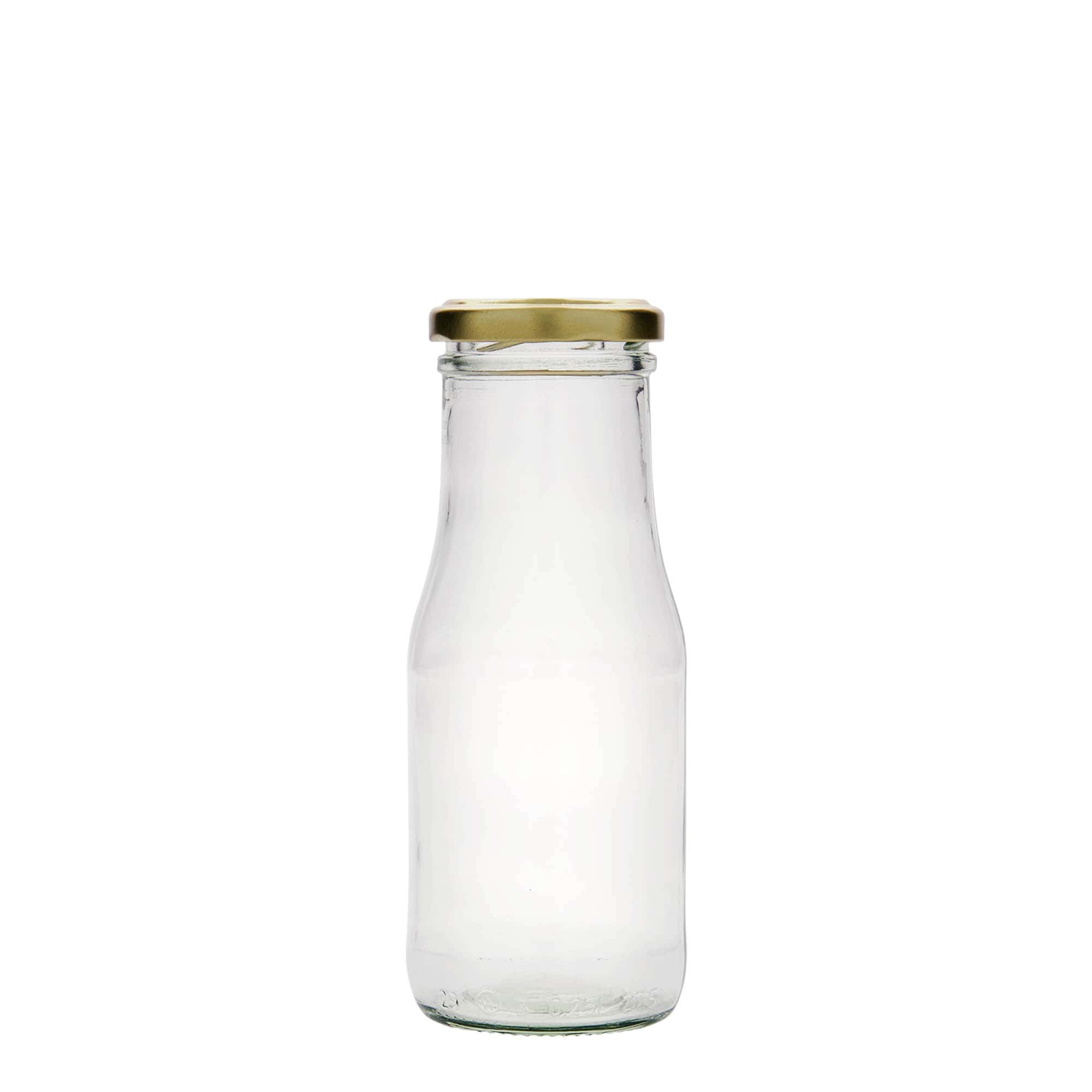 Glazen fles Susann, 250 ml, monding: twist-off (TO 48)
