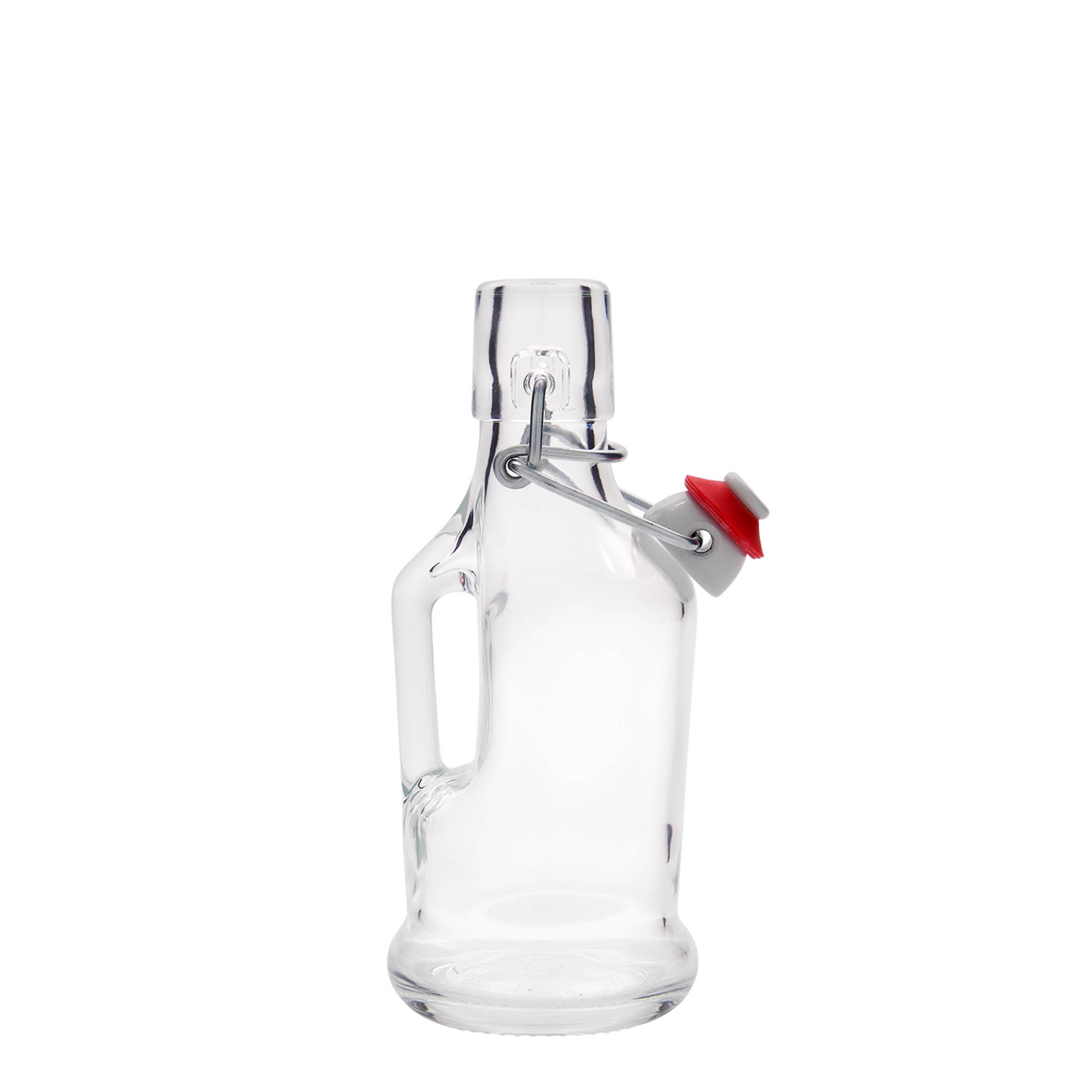 Glazen fles 'Classica', 200 ml, monding: beugelsluiting