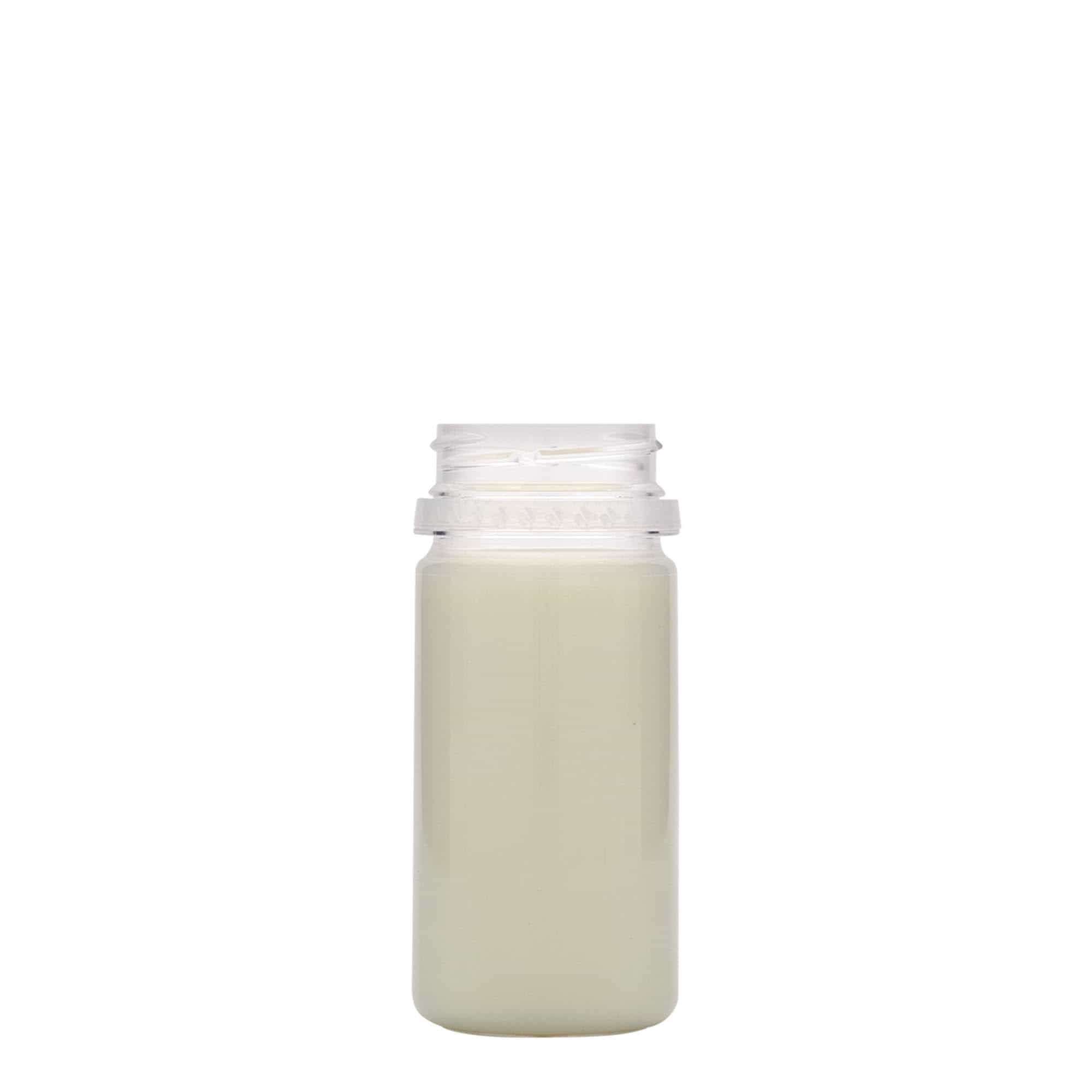 Bouteille en PET 100 ml 'Everytime', plastique, bouchage: 38 mm