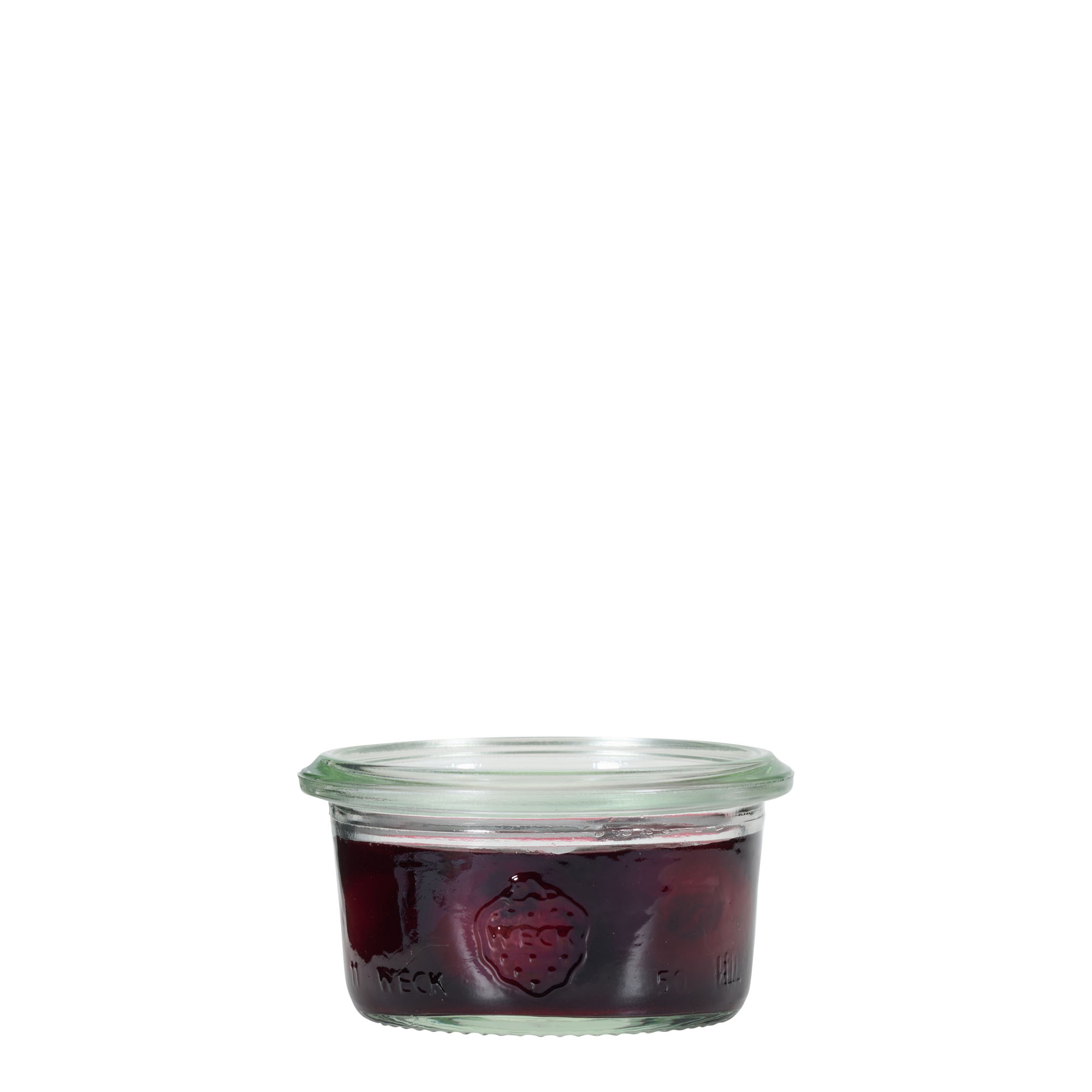 Verrine WECK 50 ml, bouchage: bords arrondis