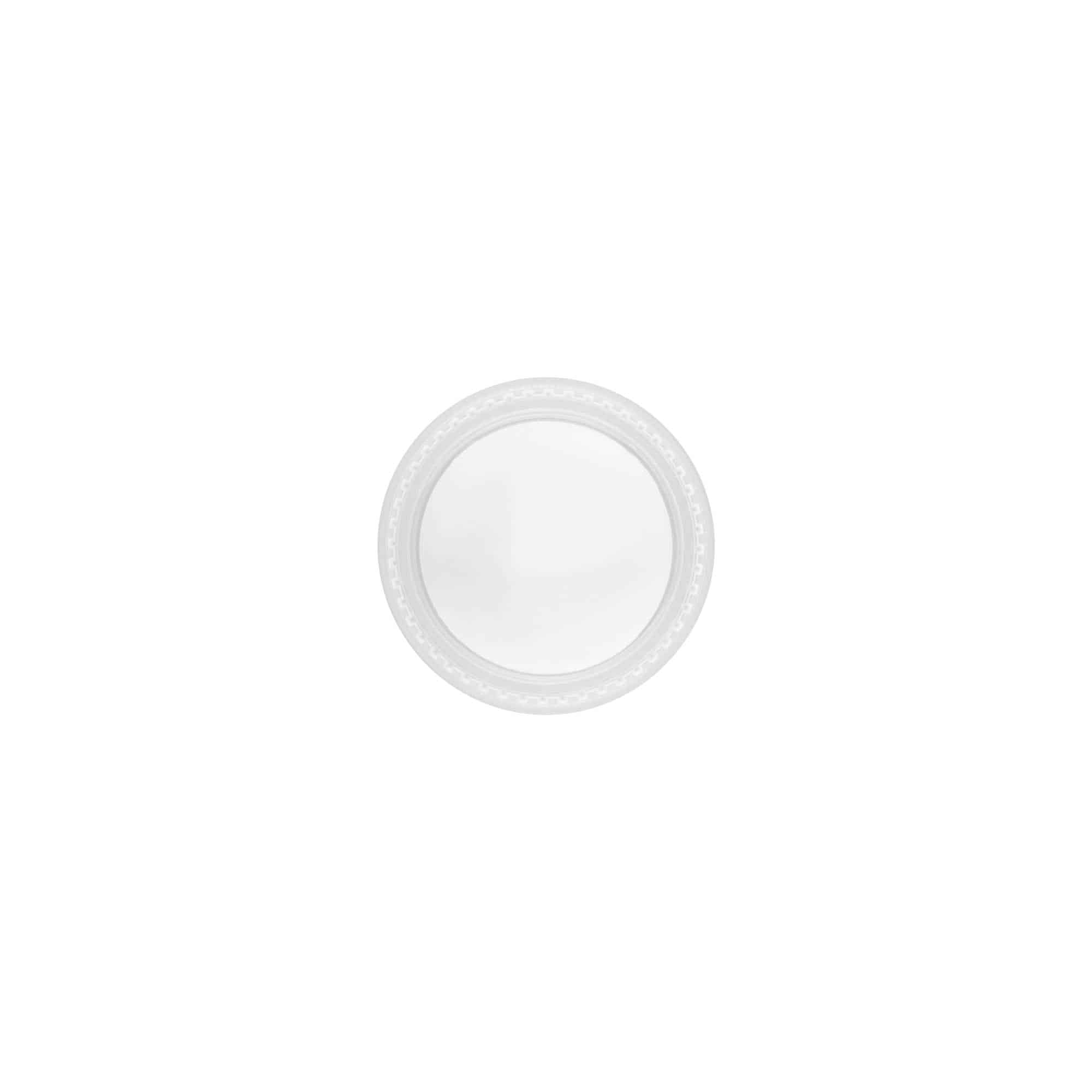 Schroefsluiting 'Clear/Platin Edition', PP-kunststof, wit, voor monding: 45/2P Schroefsluiting 'Clear/Platin Edition', PP-kunststof, wit, voor monding: 45/2P