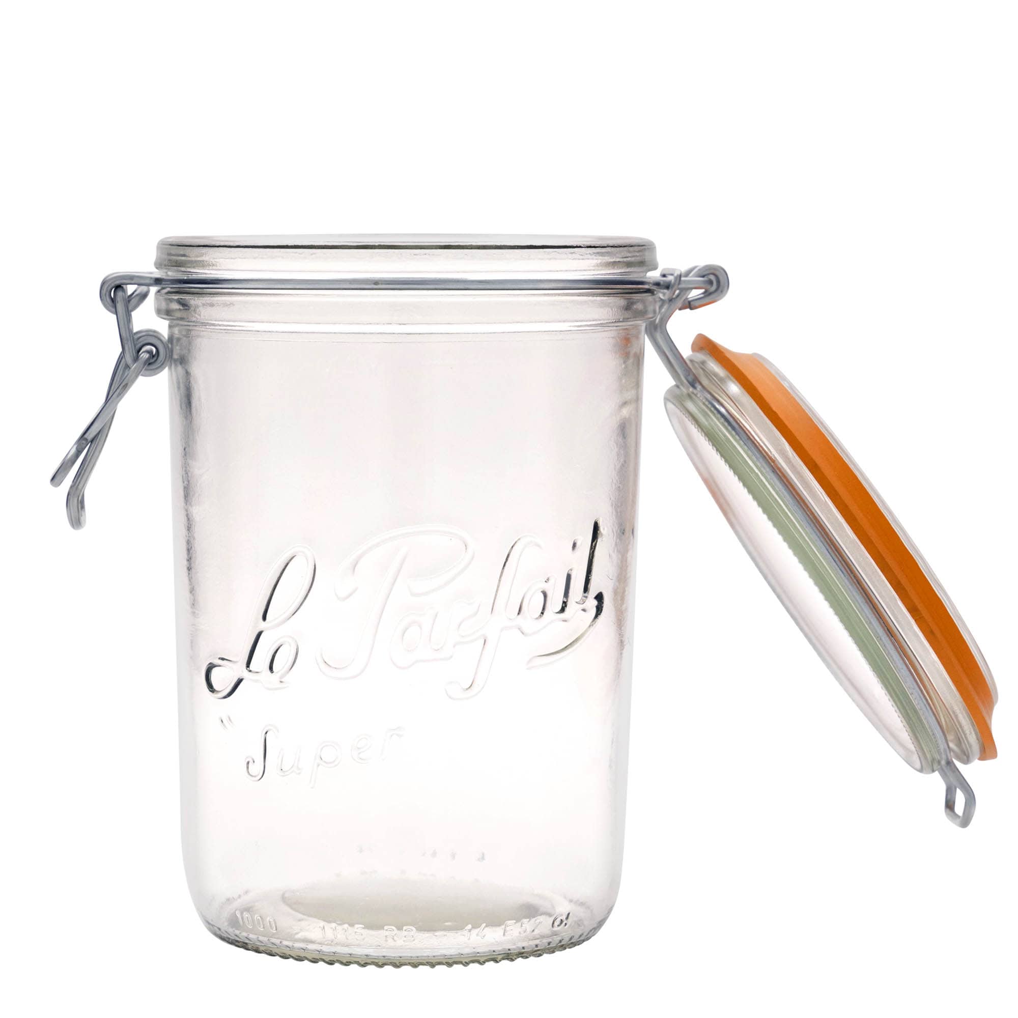 Pot met beugelsluiting 'Le Parfait Super Terrine', 1000 ml, monding: beugelsluiting Pot met beugelsluiting 'Le Parfait Super Terrine', 1000 ml, monding: beugelsluiting
