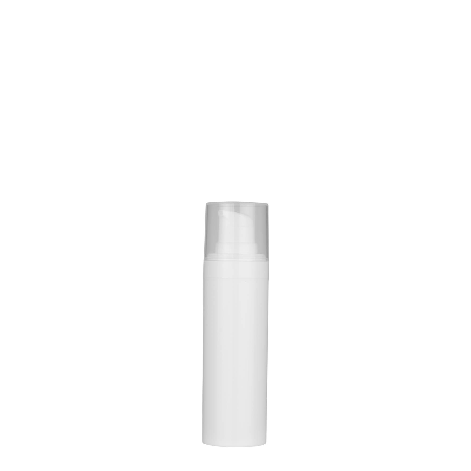 Flacon airless 30 ml « Micro », plastique PP, blanc