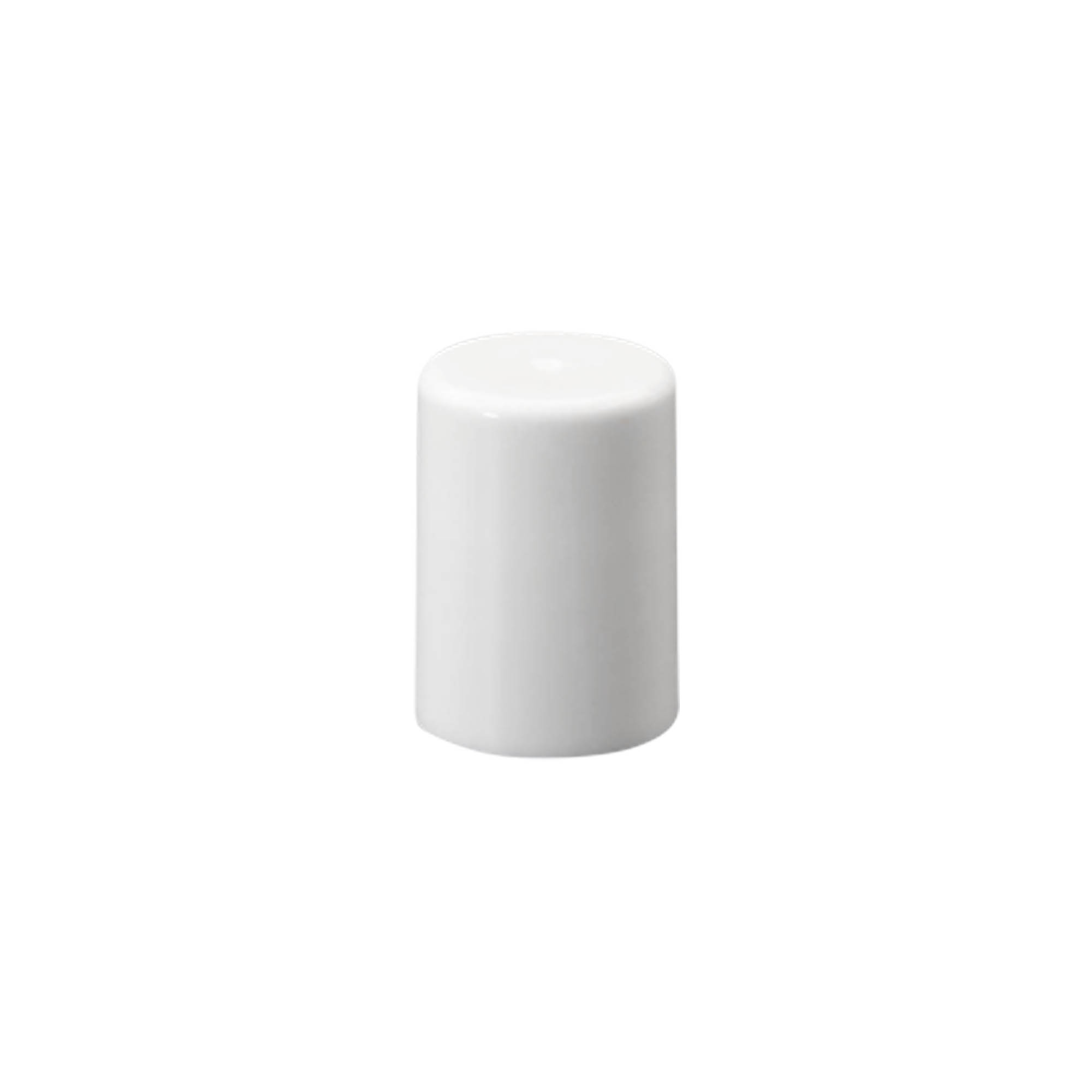 Capuchon pour flacon Roll-on 10 ml, plastique PP, blanc, pour bouchage: Bougage à vis Capuchon pour flacon Roll-on 10 ml, plastique PP, blanc, pour bouchage: Bougage à vis