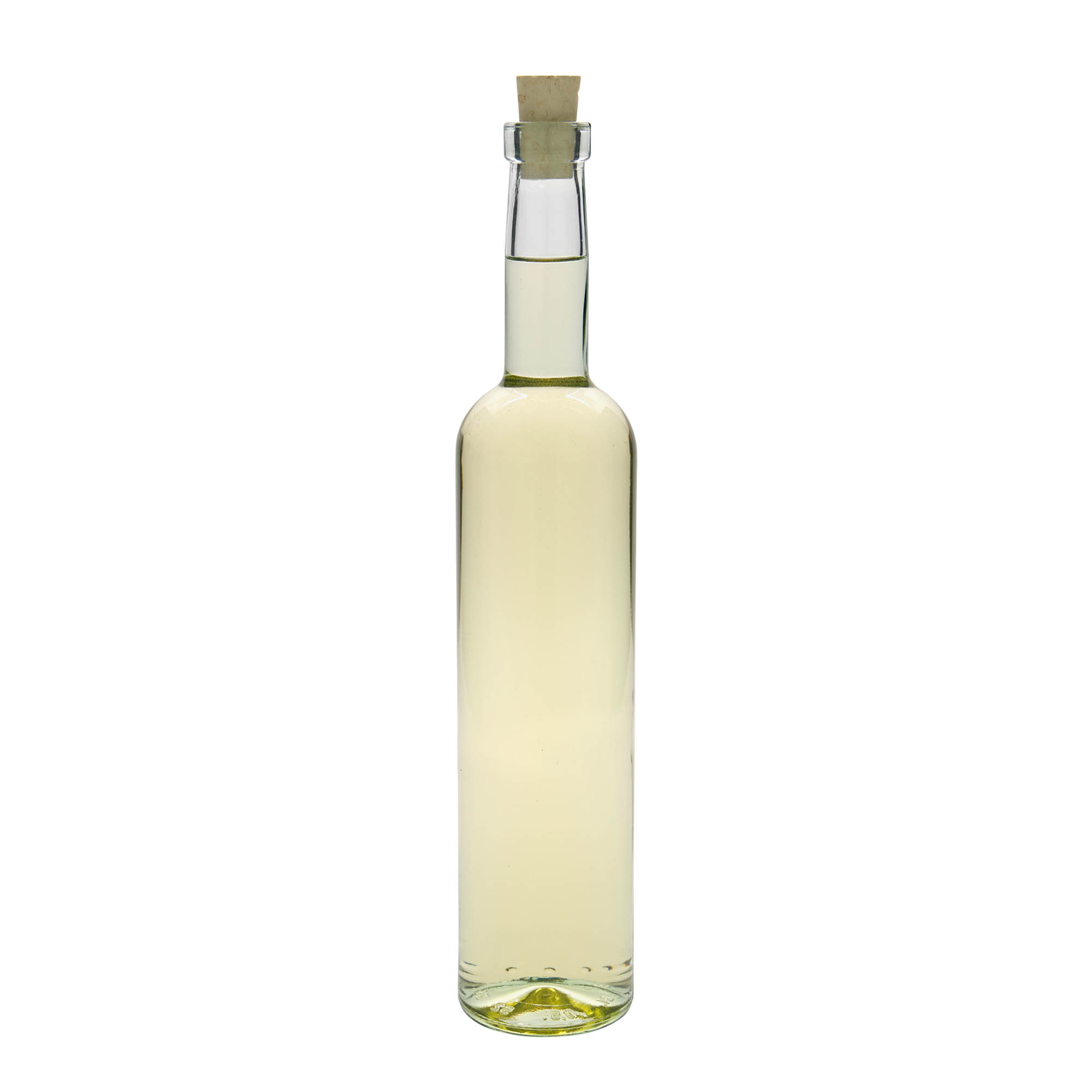 Glazen fles 'Bordeaux', 500 ml, monding: kurk Glazen fles 'Bordeaux', 500 ml, monding: kurk