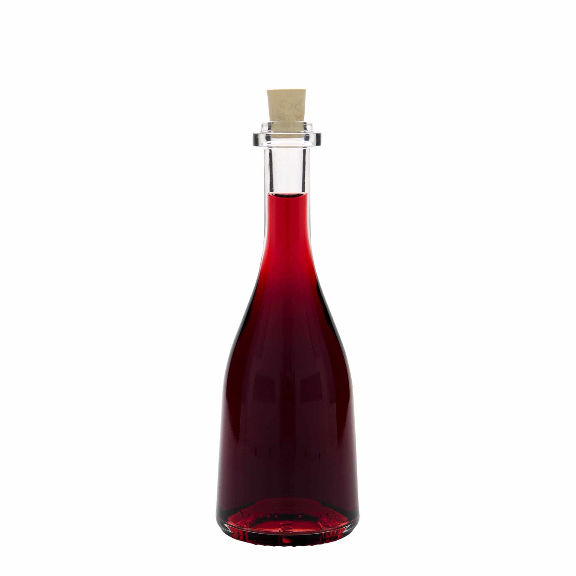 Glazen fles 'Rustica', 200 ml, monding: kurk