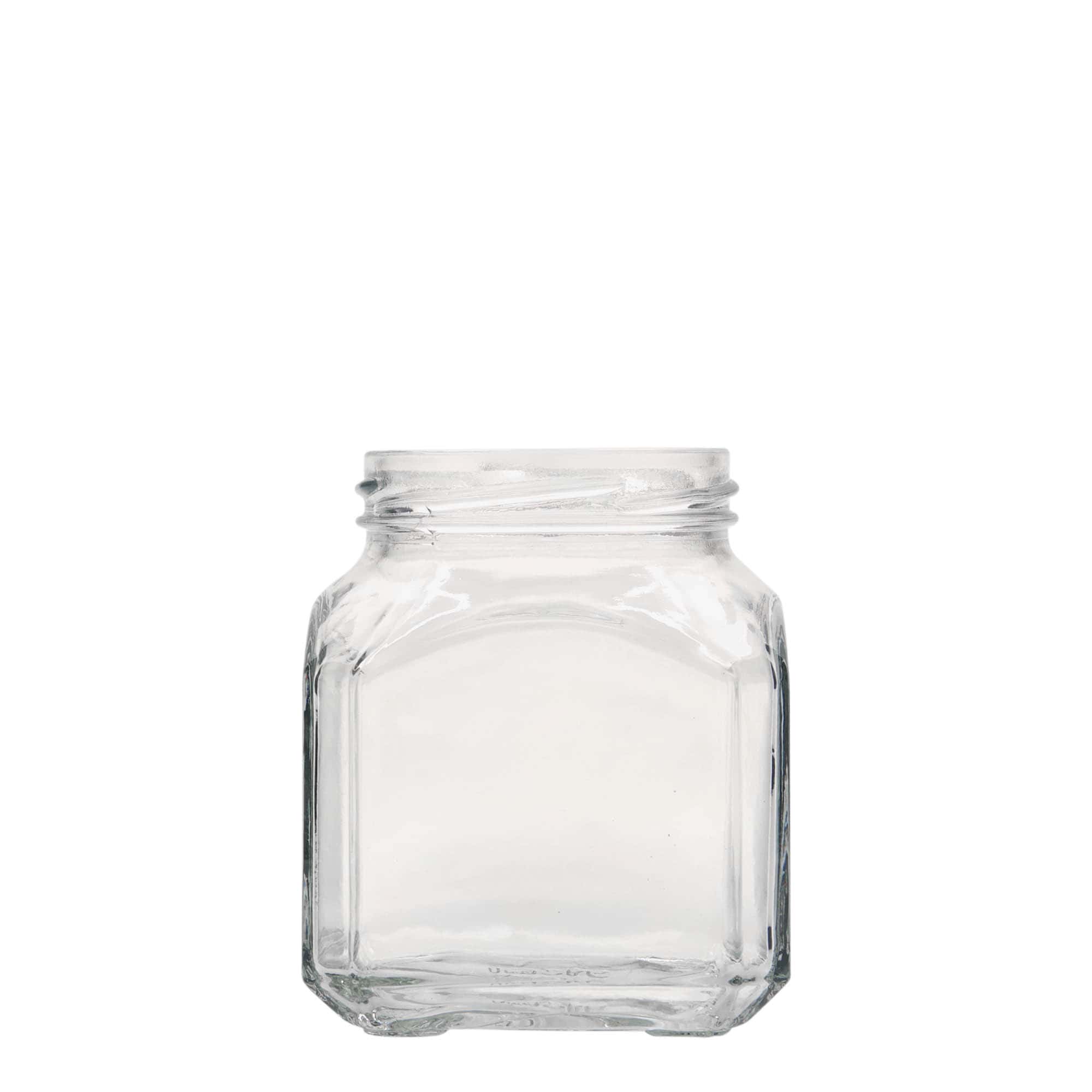 Bocal carré 314 ml 'Milan', bouchage: Twist-Off (TO 63) Bocal carré 314 ml 'Milan', bouchage: Twist-Off (TO 63)