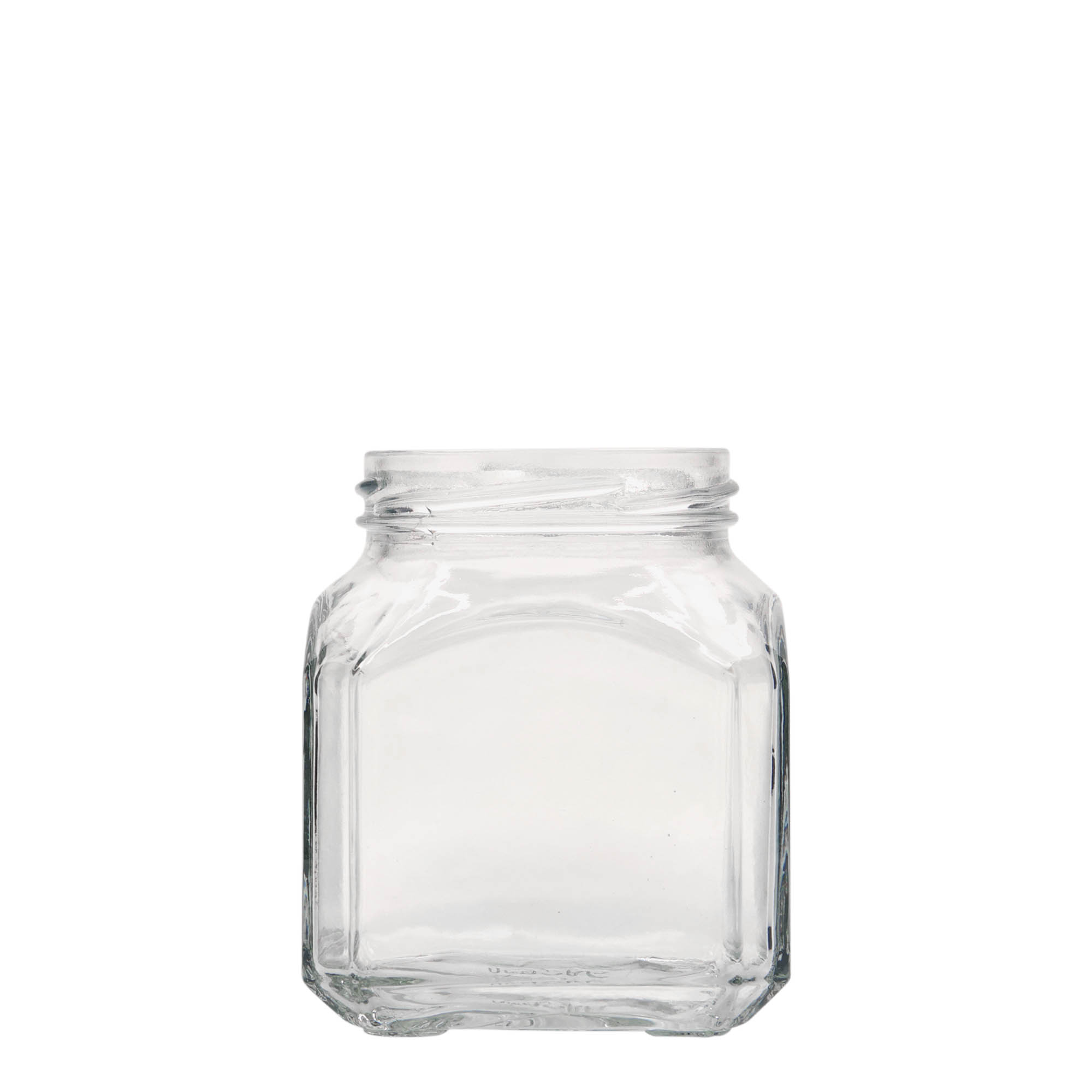 Bocal carré 314 ml 'Milan', bouchage: Twist-Off (TO 63) Bocal carré 314 ml 'Milan', bouchage: Twist-Off (TO 63)