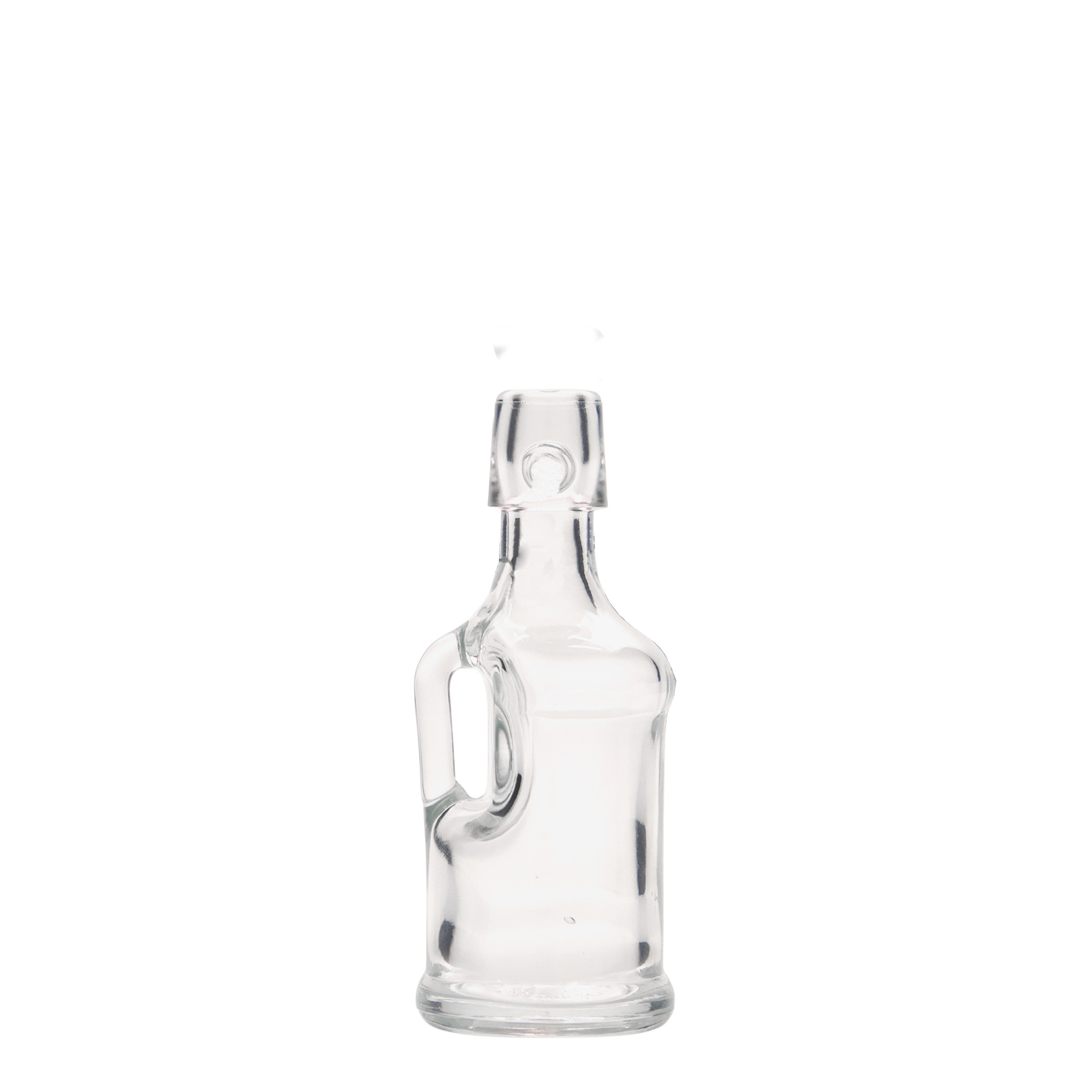 Glazen fles 'Classica', 40 ml, monding: beugelsluiting