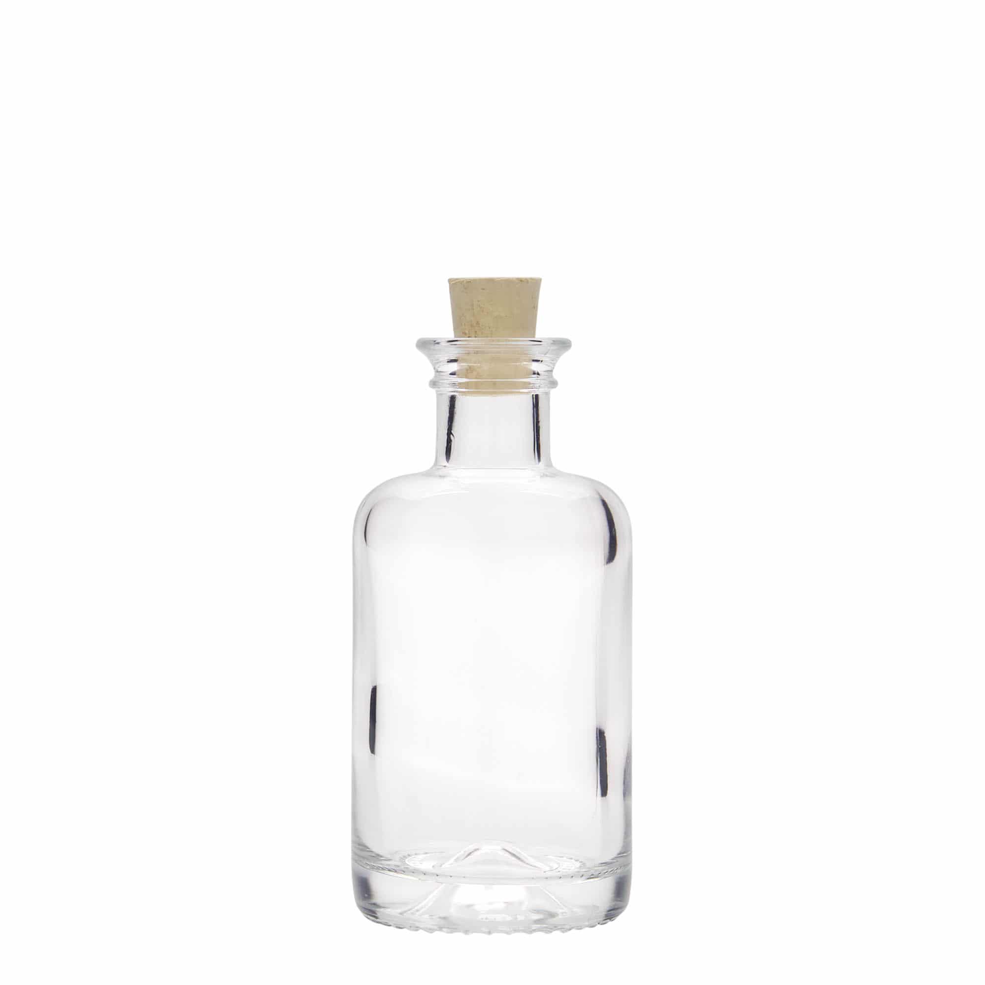 Bouteille en verre apothicaire 100 ml, bouchage: bouchon