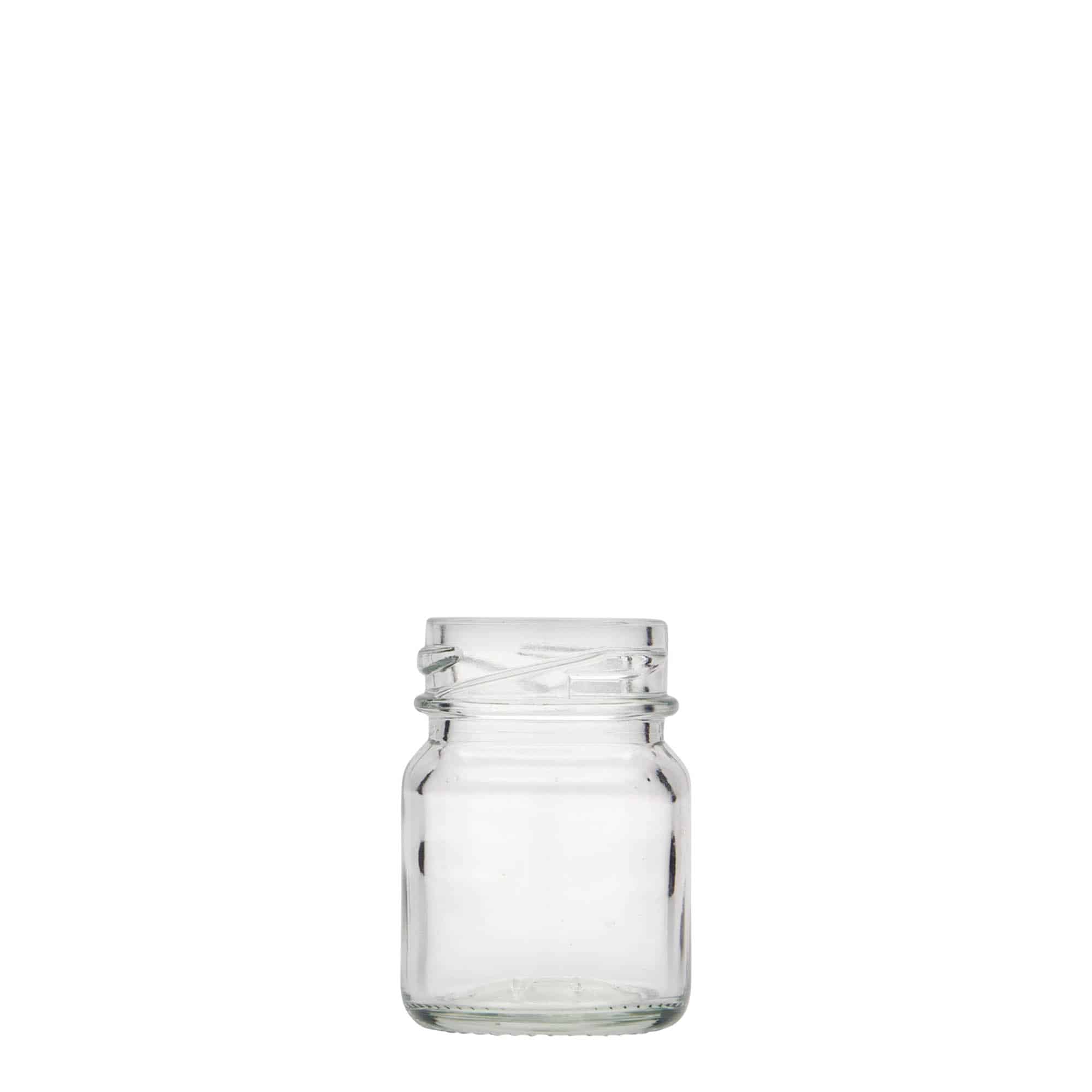 Hoge ronde pot, 45 ml, monding: twist-off (TO 38) Hoge ronde pot, 45 ml, monding: twist-off (TO 38)