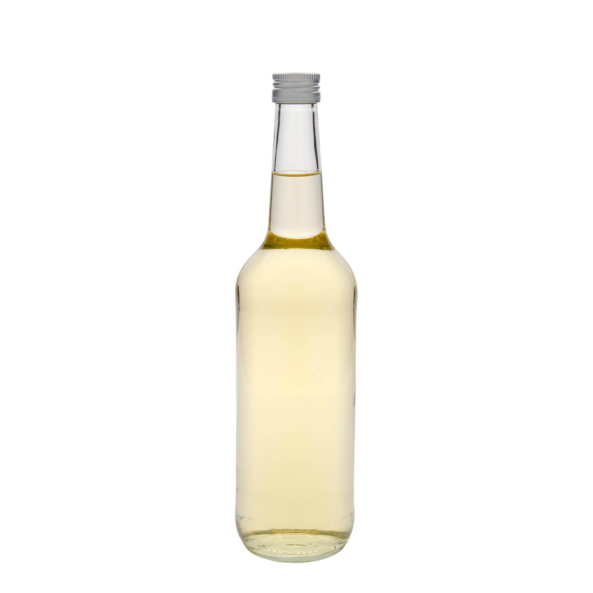 Bouteille en verre col droit 700 ml, bouchage: PP 28 Bouteille en verre col droit 700 ml, bouchage: PP 28
