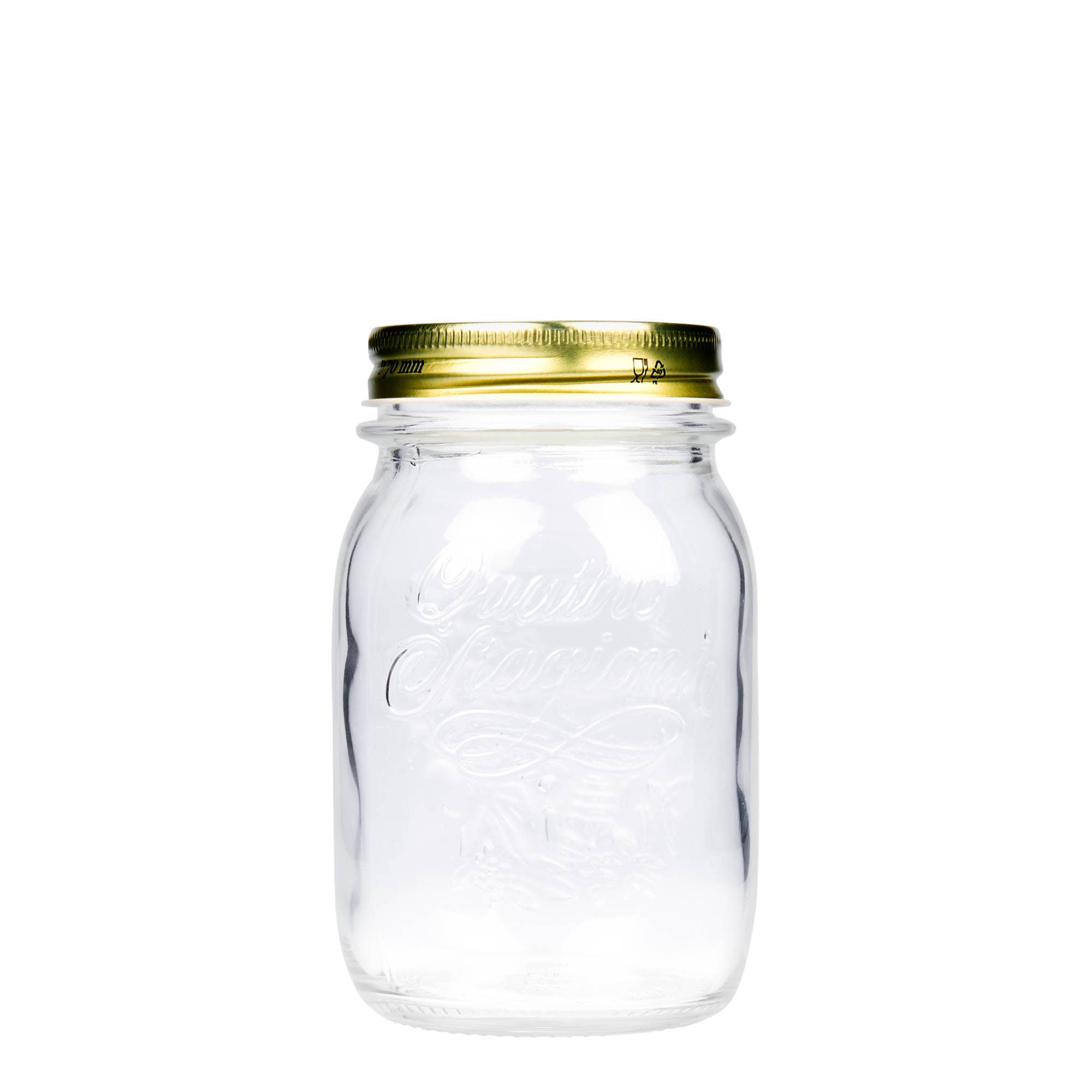 Bocal 500 ml « Quattro Stagioni », bouchage: Bougage à vis