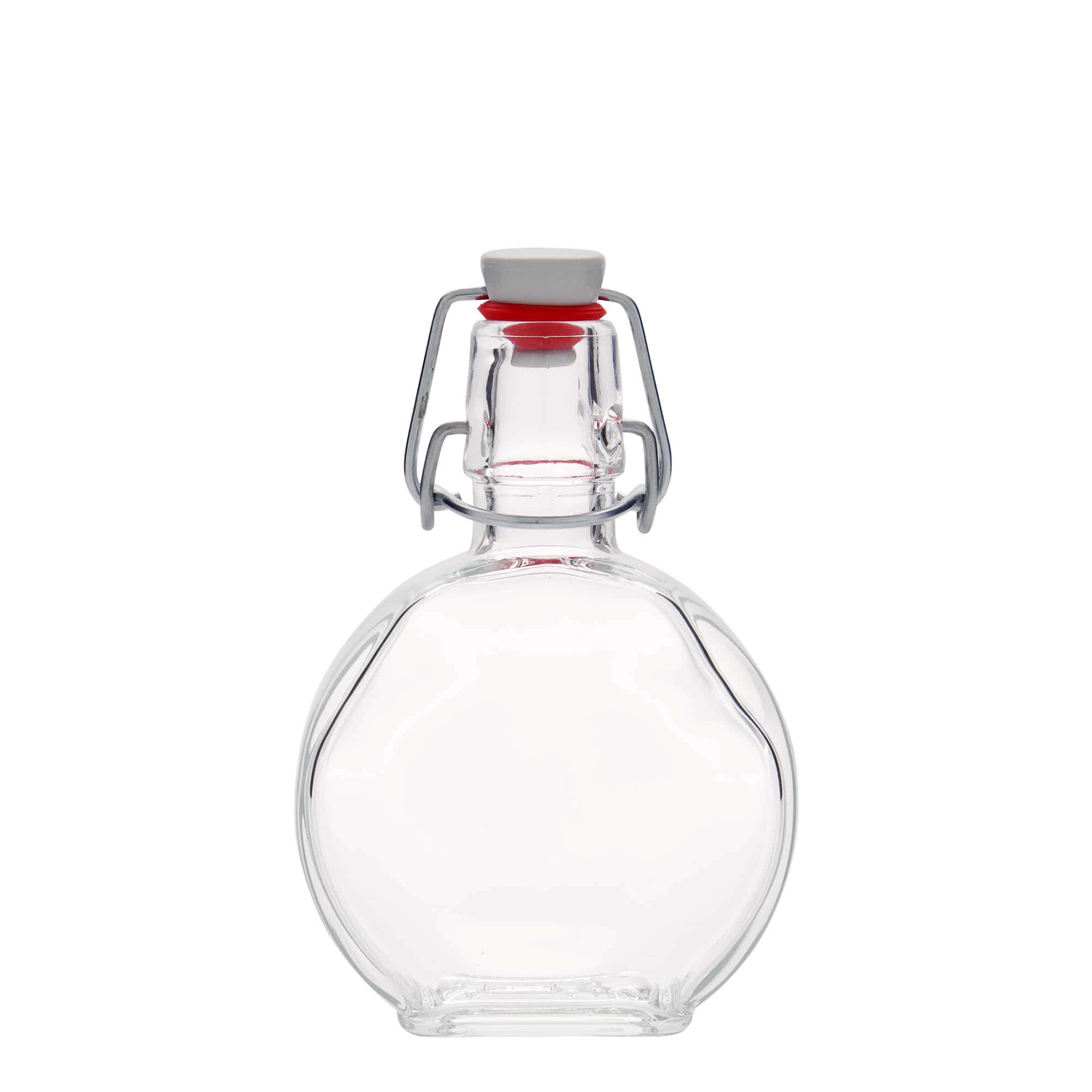 Bouteille en verre 200 ml « Sensatione », rectangulaire, bouchage: bouchon mécanique