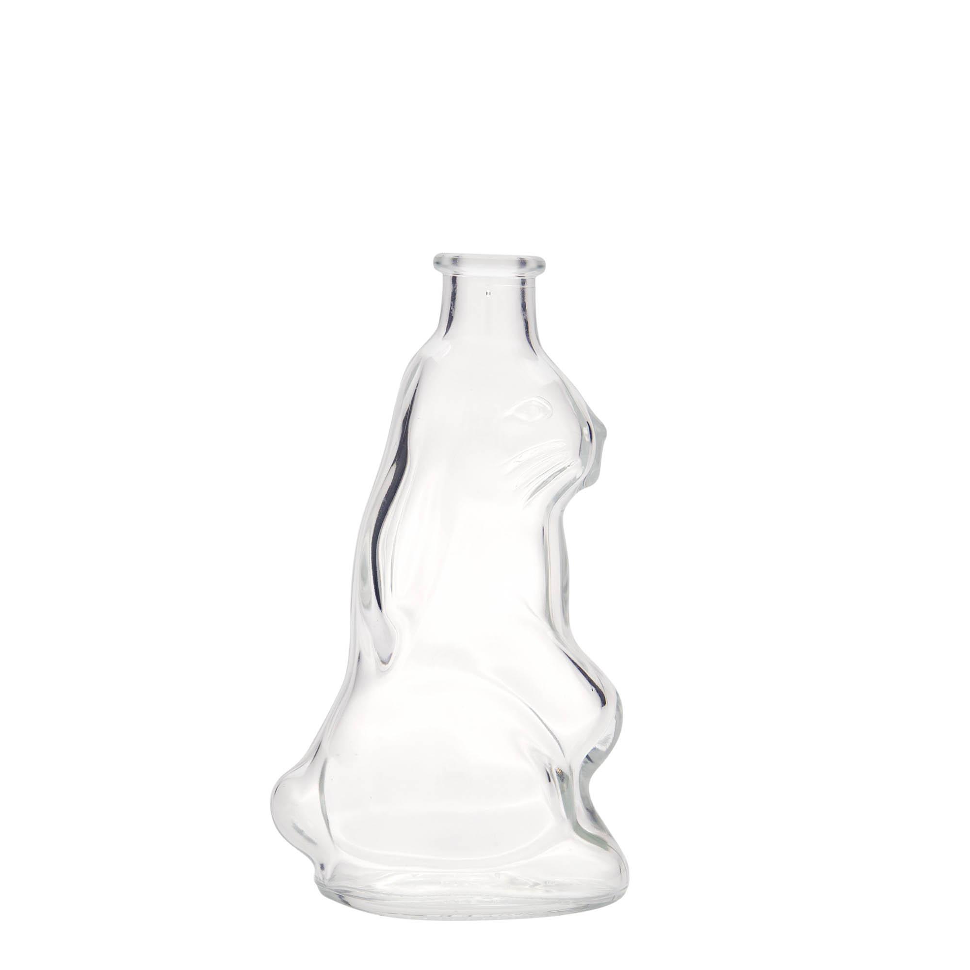 Glazen fles 'Haas', 200 ml, monding: kurk