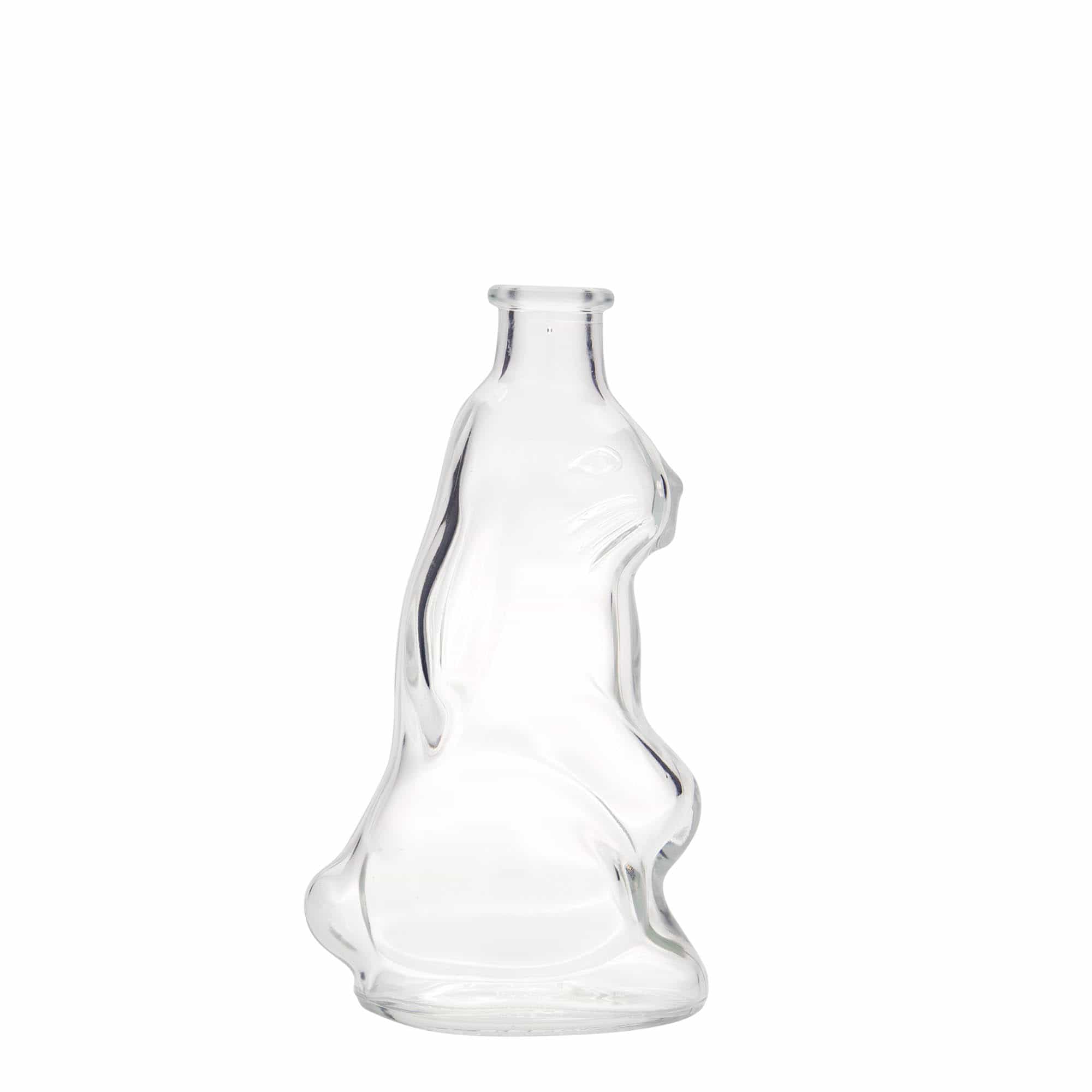 Bouteille en verre 200 ml 'Lapin', bouchage: bouchon Bouteille en verre 200 ml 'Lapin', bouchage: bouchon