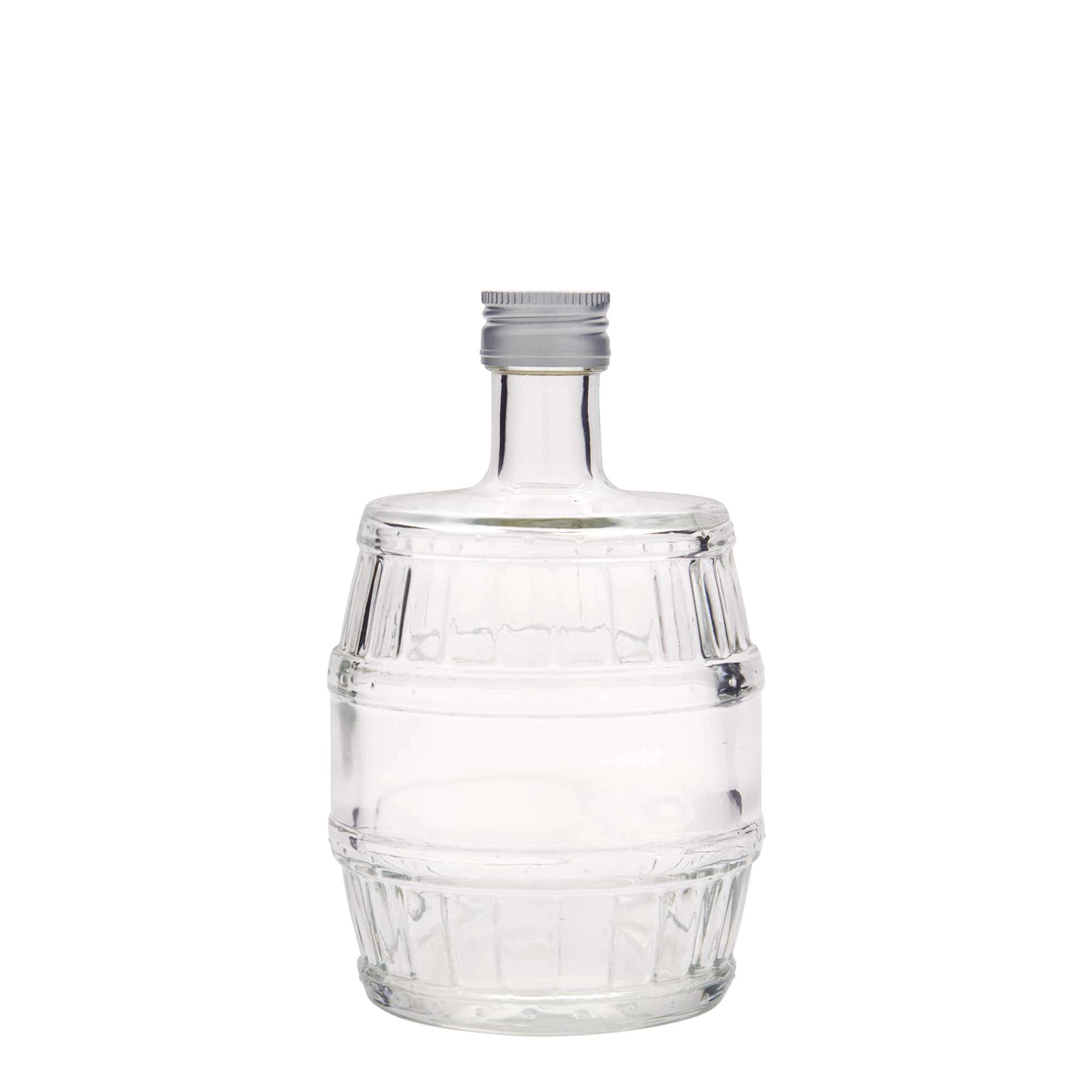 Bouteille en verre 500 ml « Fut », bouchage: PP 28