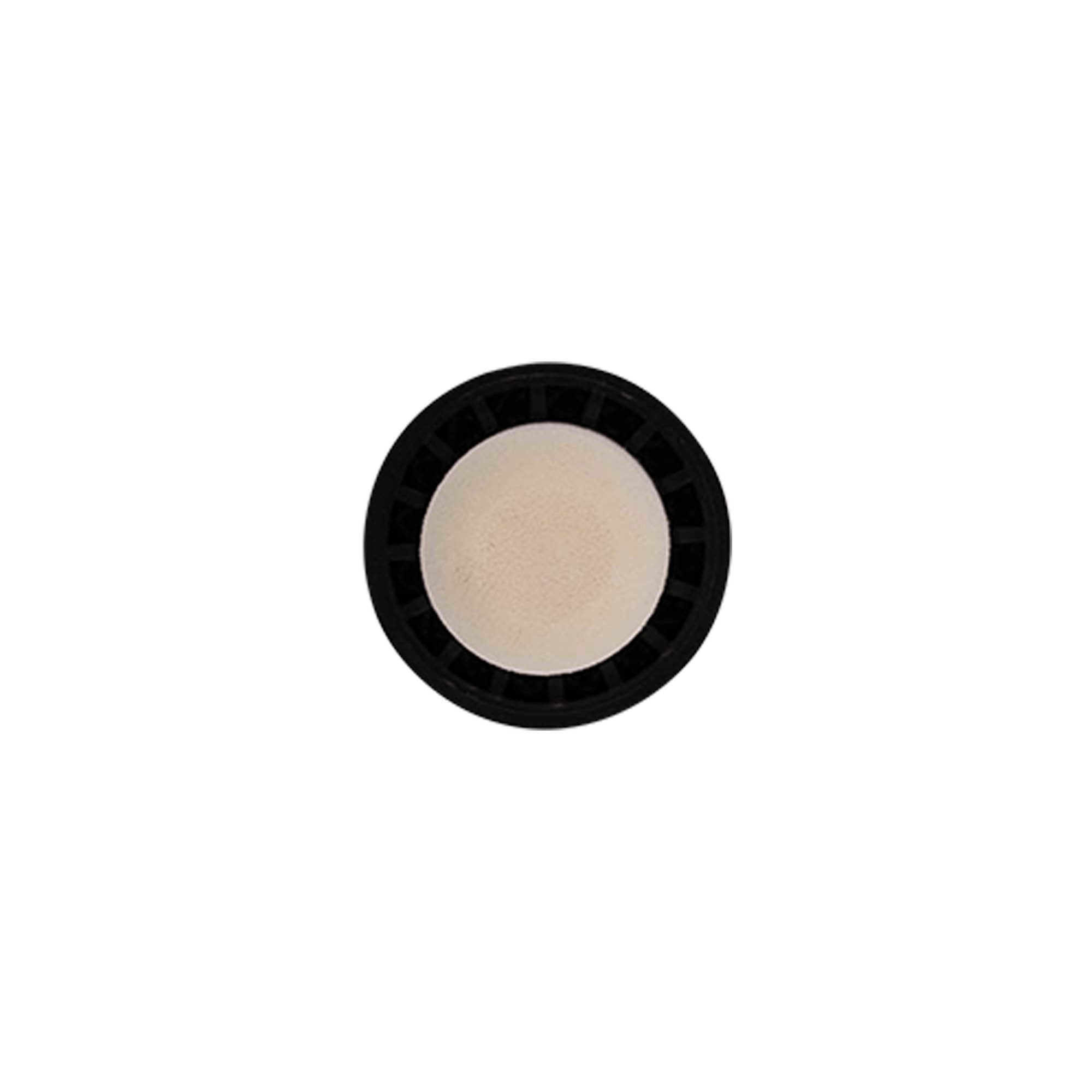 Bouchon à poignée 19 mm, plastique, doré, pour bouchage: bouchon Bouchon à poignée 19 mm, plastique, doré, pour bouchage: bouchon