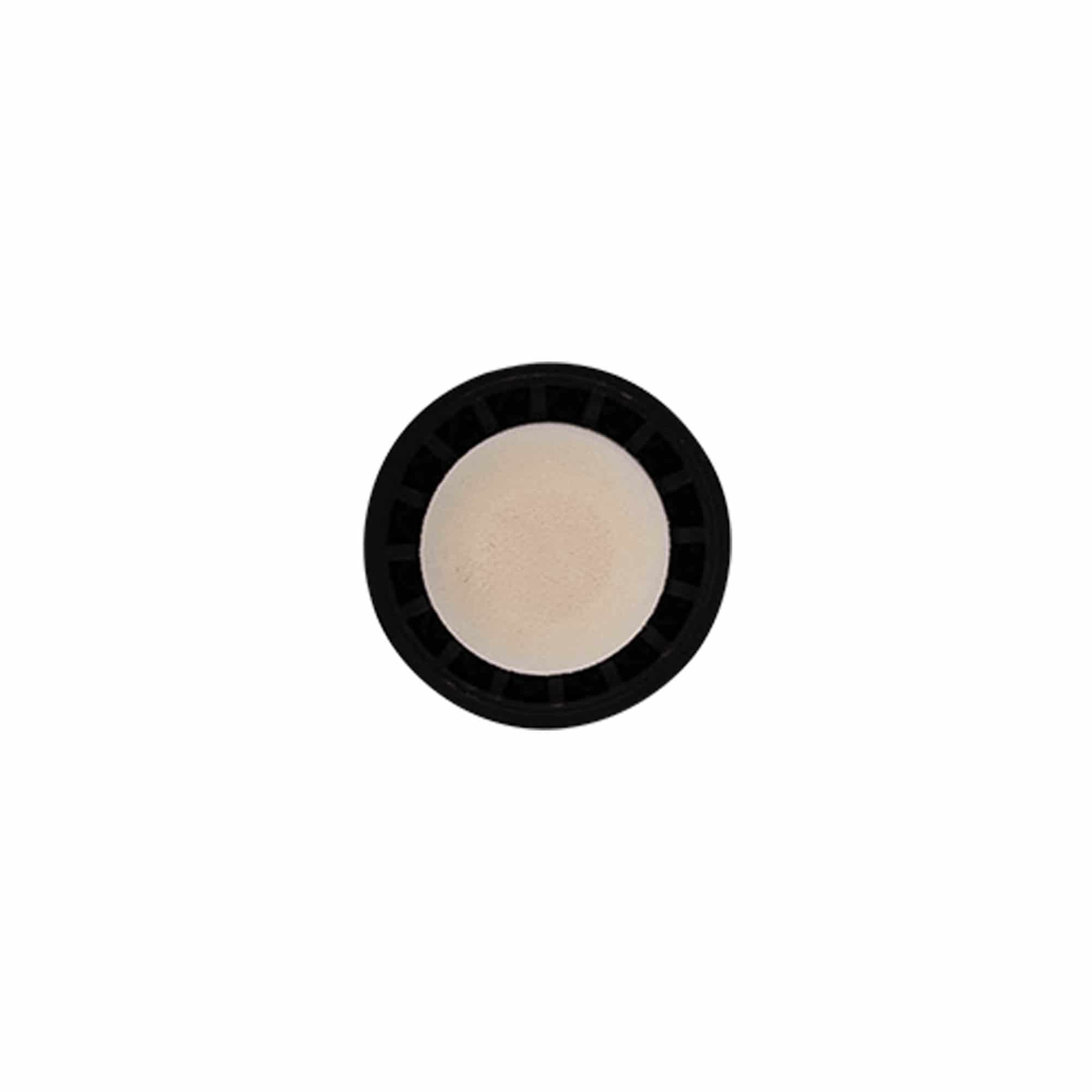 Dopkurk, 19 mm, kunststof, goud, voor monding: kurk