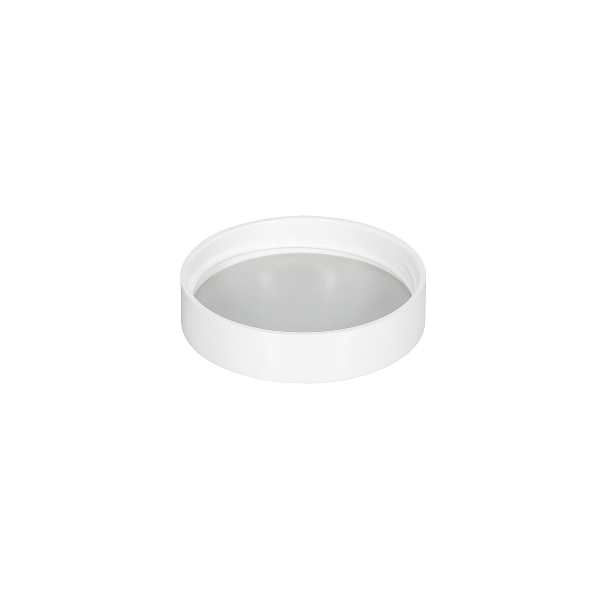 Schroefdop voor 60 ml 'Brown Line', PP, wit