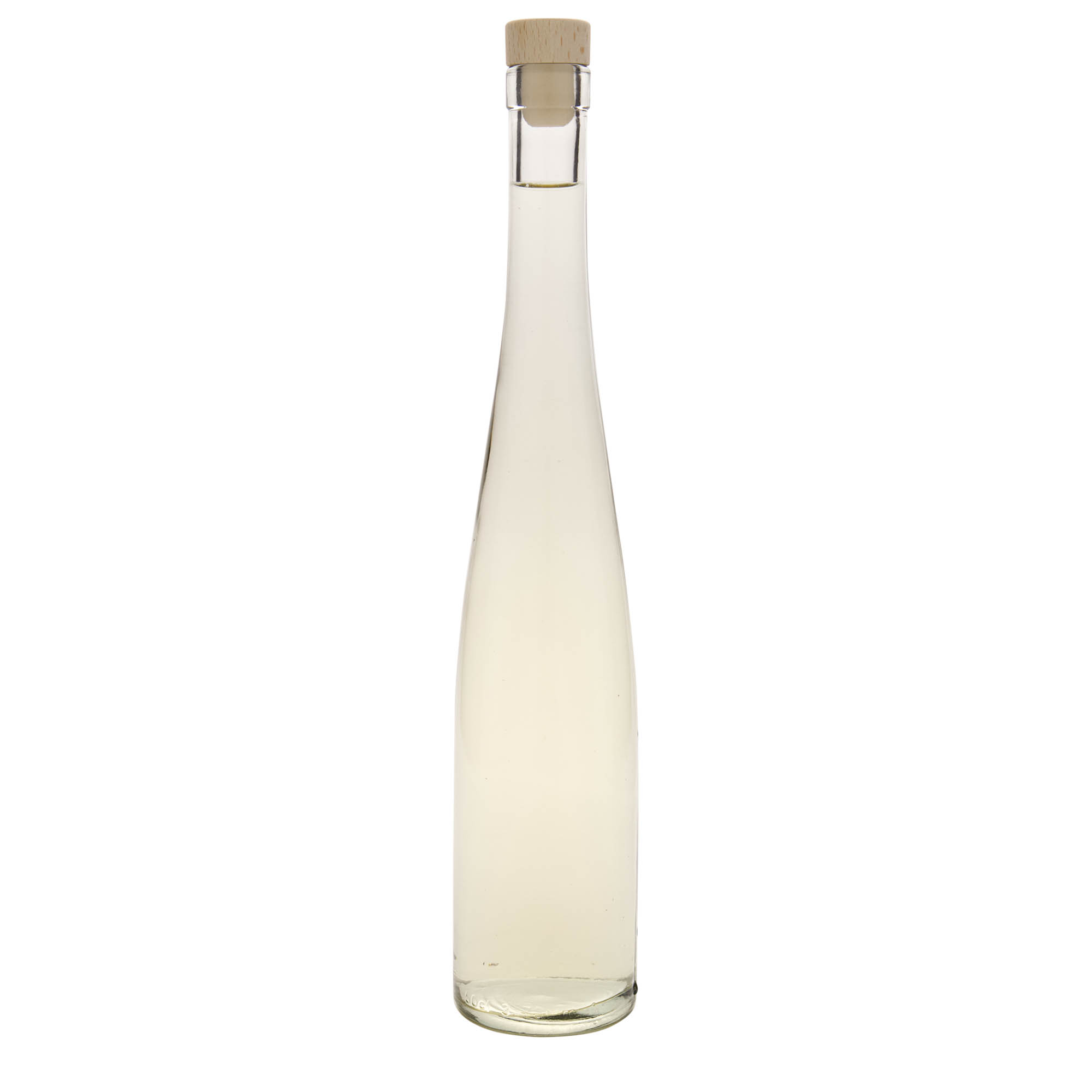 Glazen fles 'Weinschlegel', 500 ml, monding: kurk