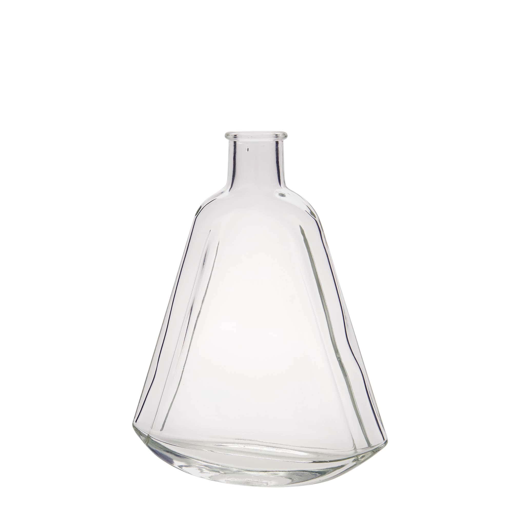 Bouteille en verre 200 ml 'Maurizio', ovale, bouchage: bouchon