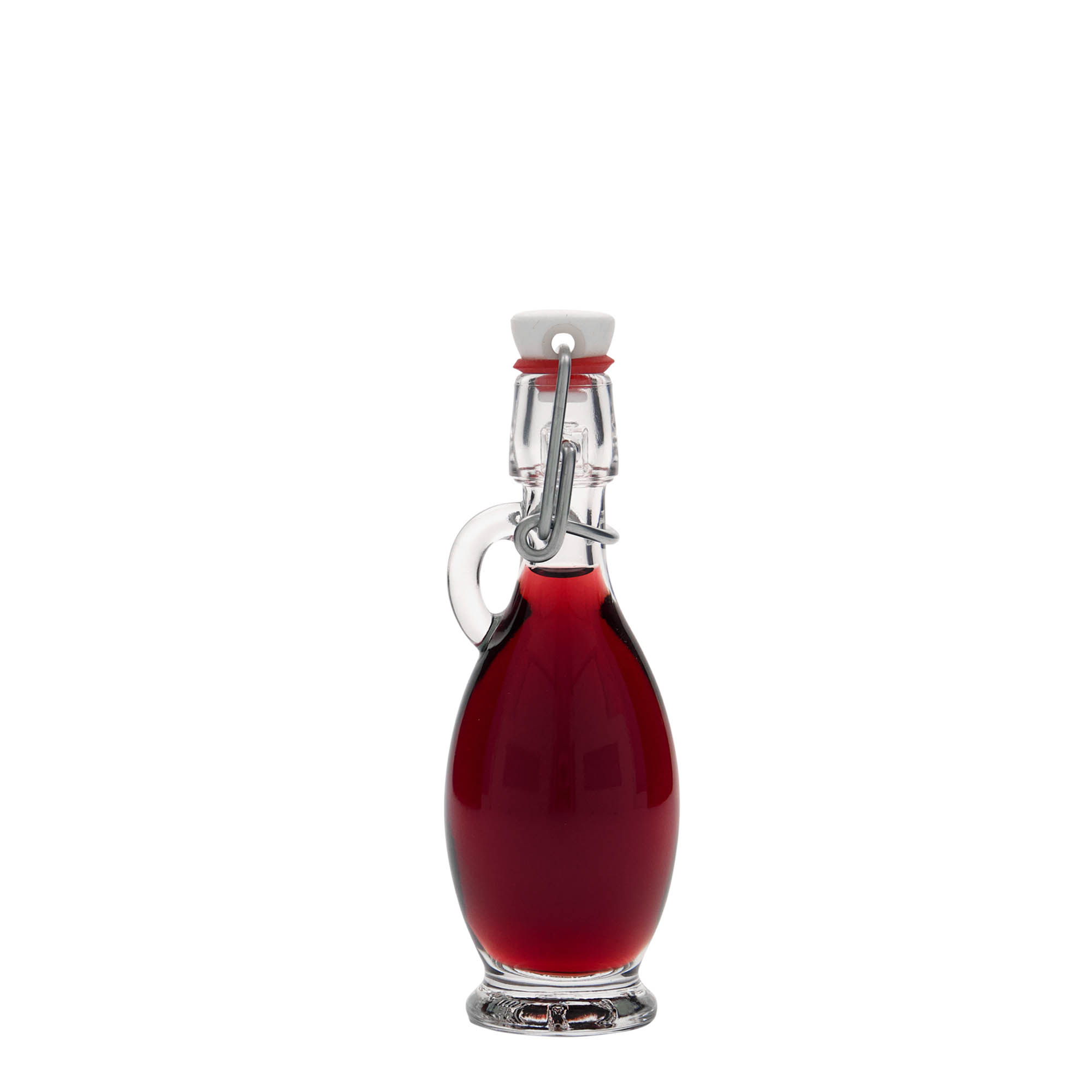 Glazen fles 'Egizia', 40 ml, monding: beugelsluiting Glazen fles 'Egizia', 40 ml, monding: beugelsluiting