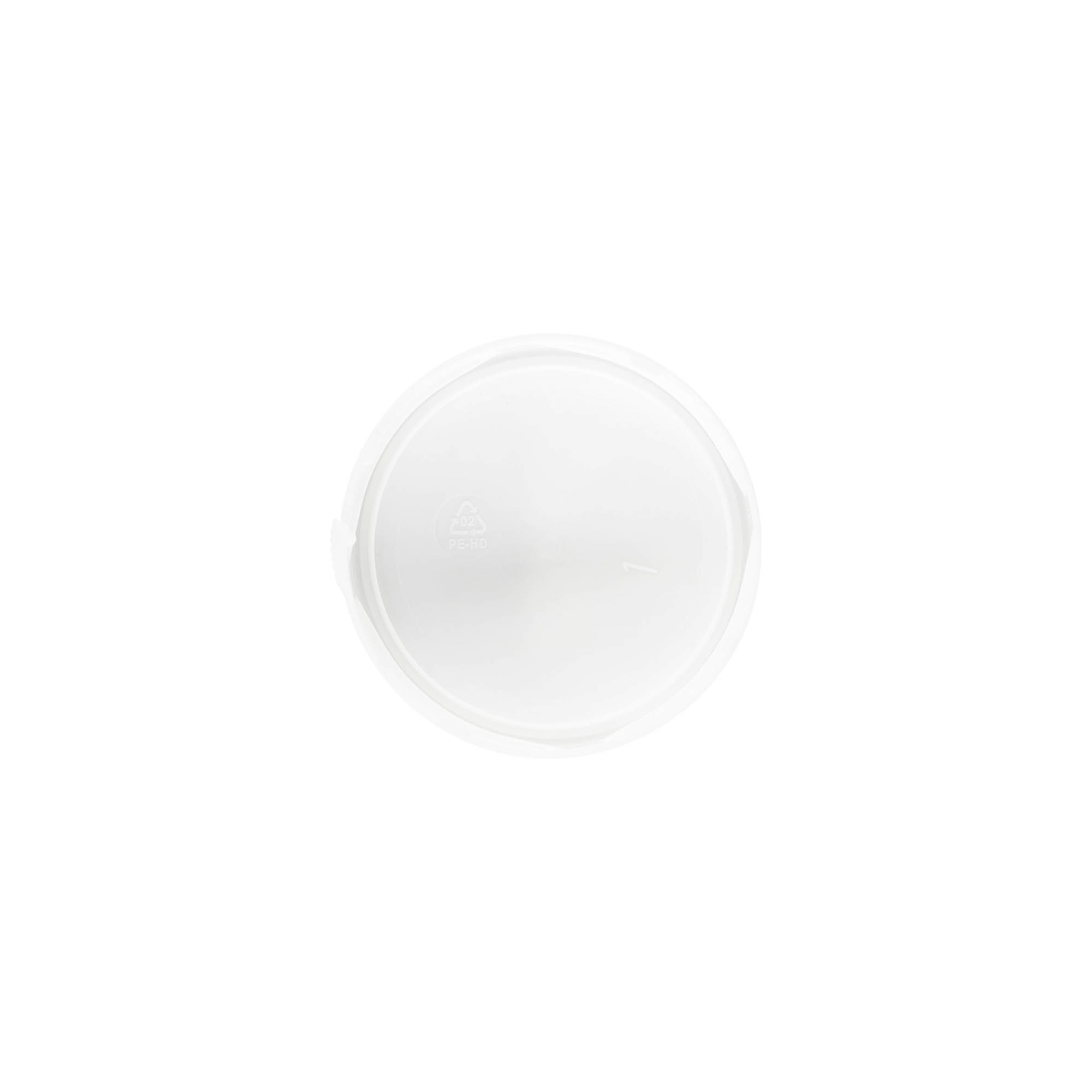 Schroefsluiting 'Securilock', 61,9 mm, PP-kunststof, wit Schroefsluiting 'Securilock', 61,9 mm, PP-kunststof, wit