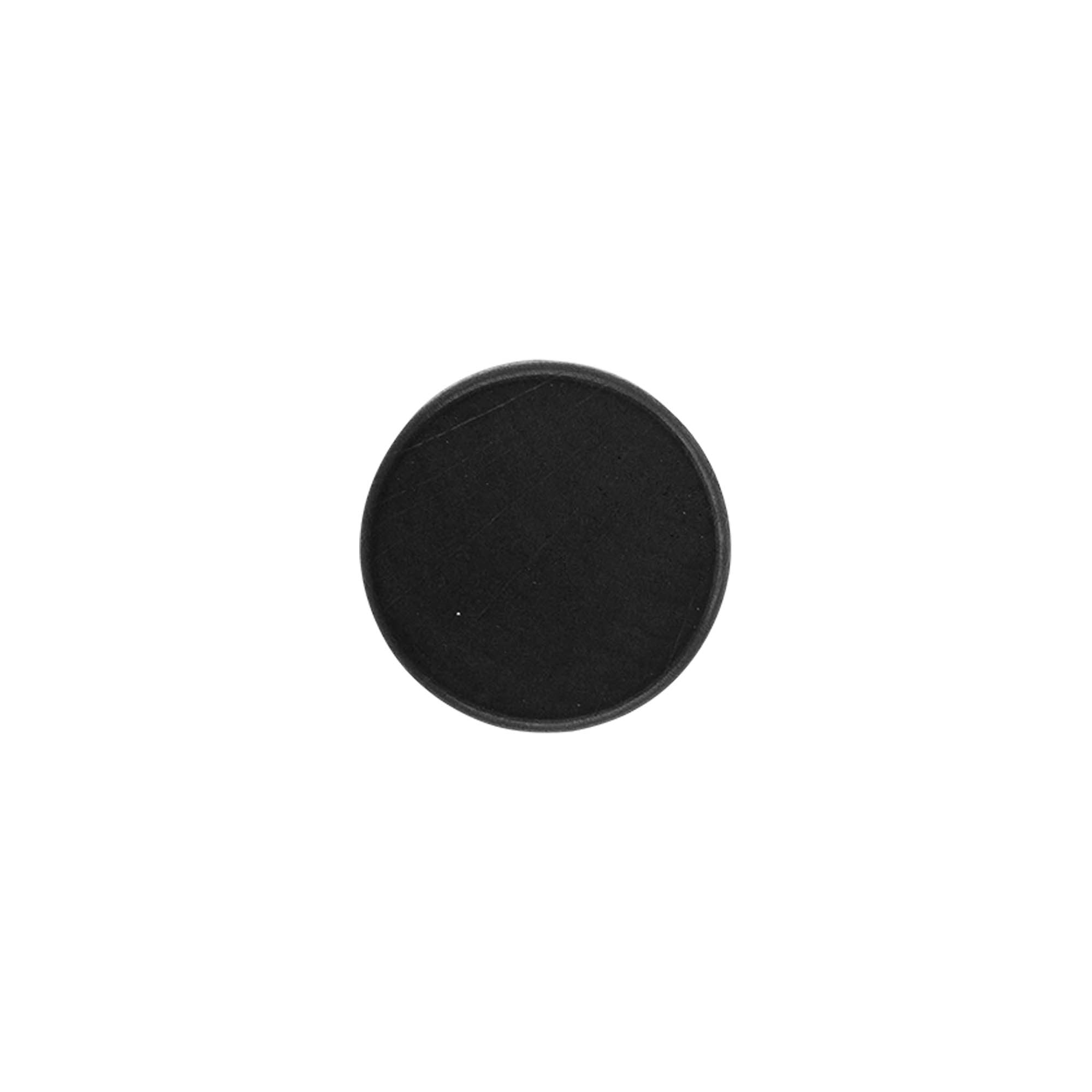 Bouchon à poignée 19 mm, bois/plastique, noir, pour bouchage: bouchon Bouchon à poignée 19 mm, bois/plastique, noir, pour bouchage: bouchon