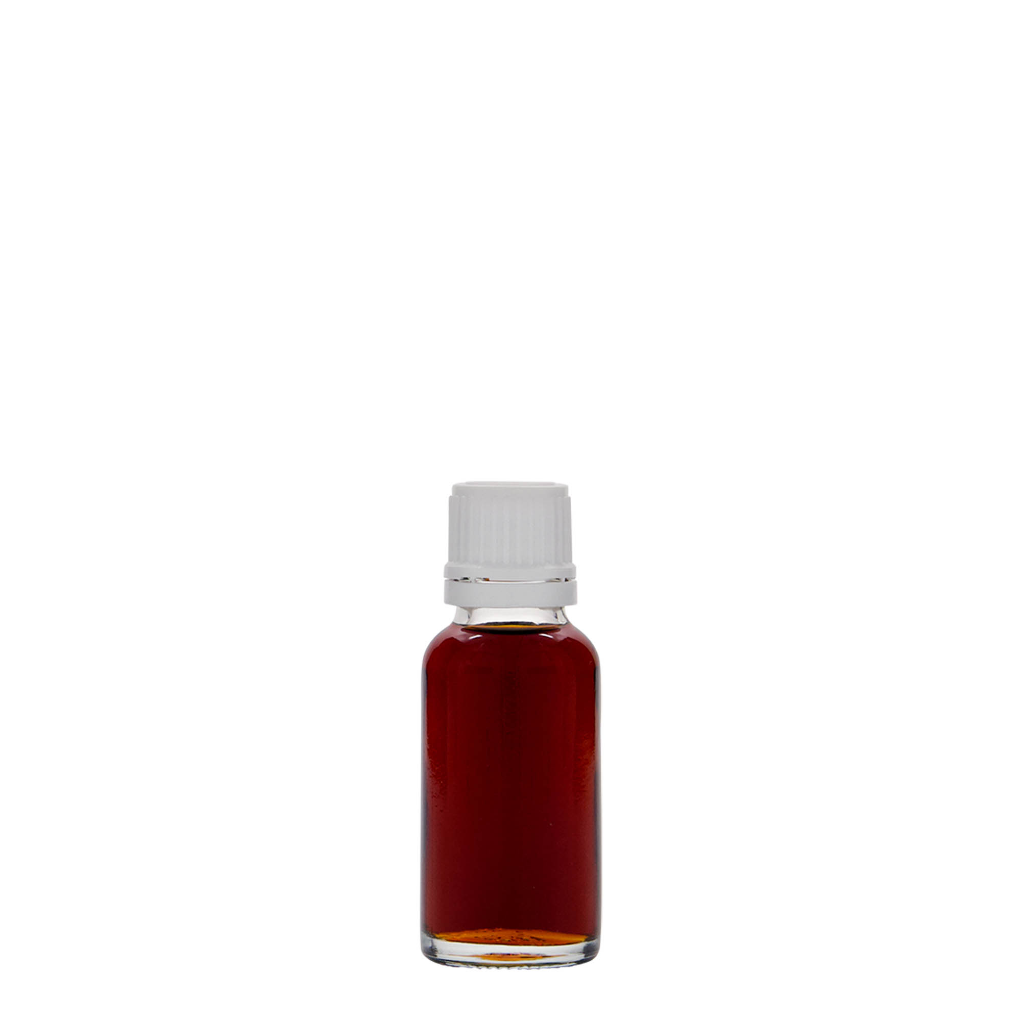 Flacon pharmaceutique 20 ml, verre, bouchage: DIN 18 Flacon pharmaceutique 20 ml, verre, bouchage: DIN 18