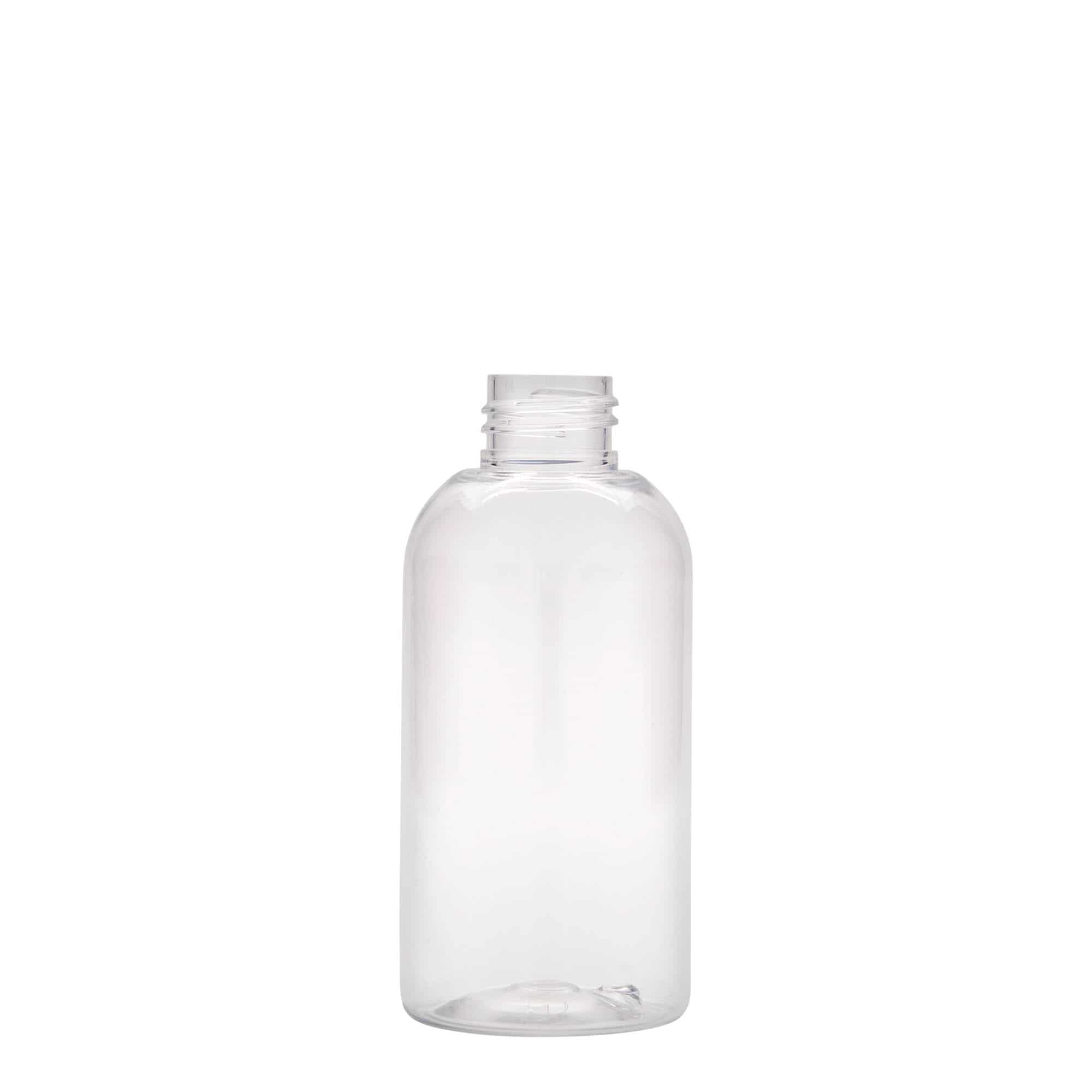 Bouteille en PET 150 ml 'Boston', plastique, bouchage: GPI 24/410