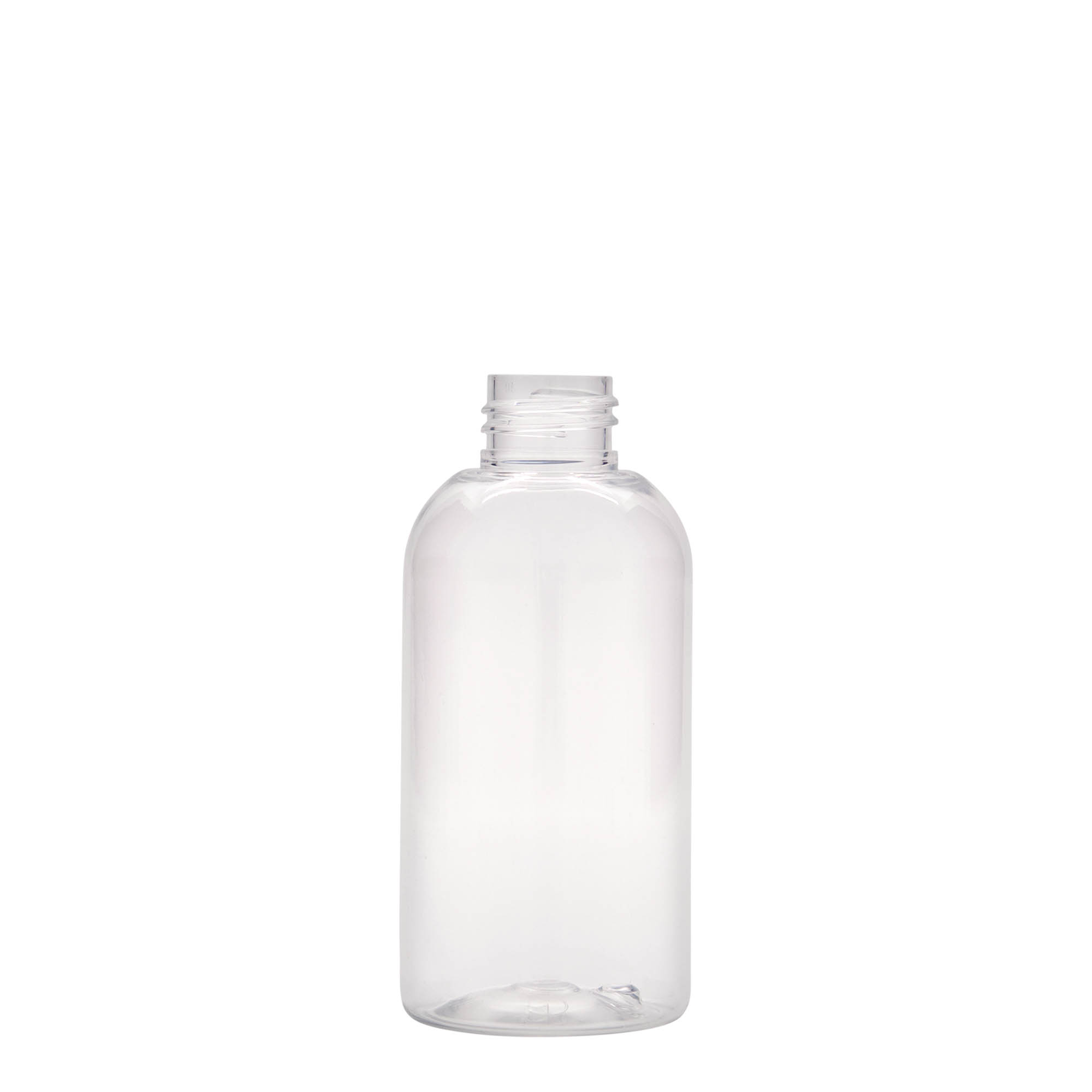 Petfles 'Boston', 150 ml, kunststof, monding: 24/410