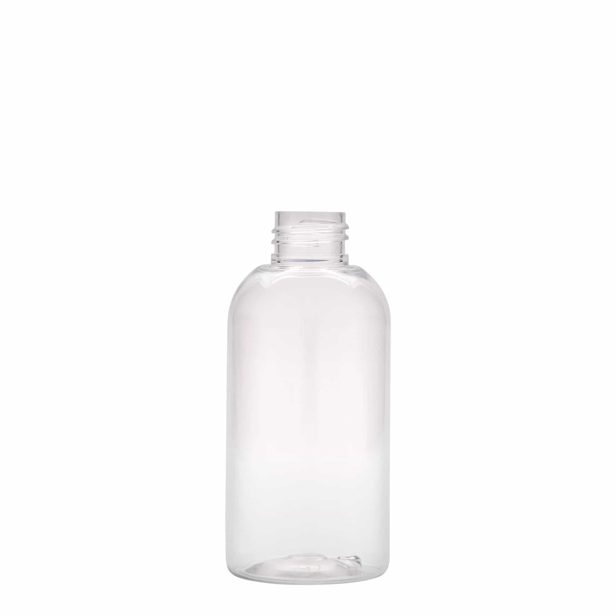 Petfles 'Boston', 150 ml, kunststof, monding: 24/410