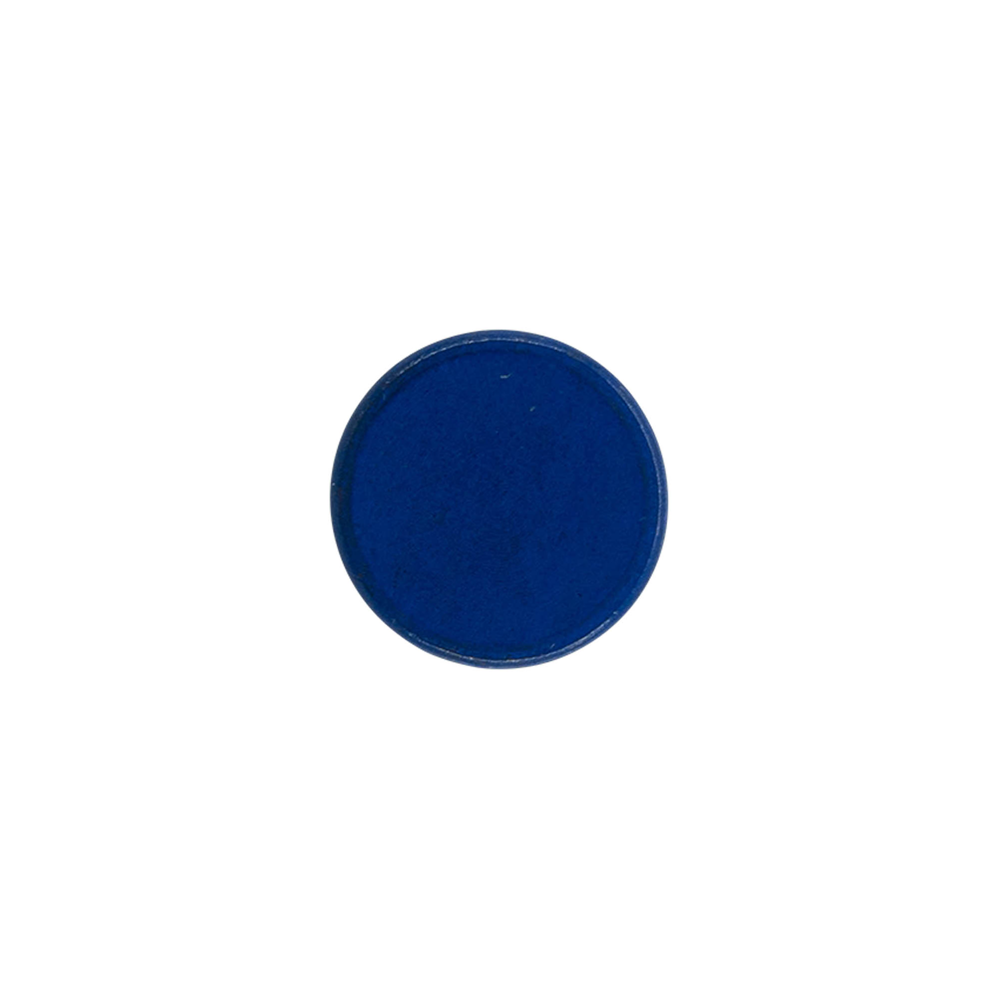 Dopkurk, 19 mm, hout/kunststof, blauw, voor monding: kurk