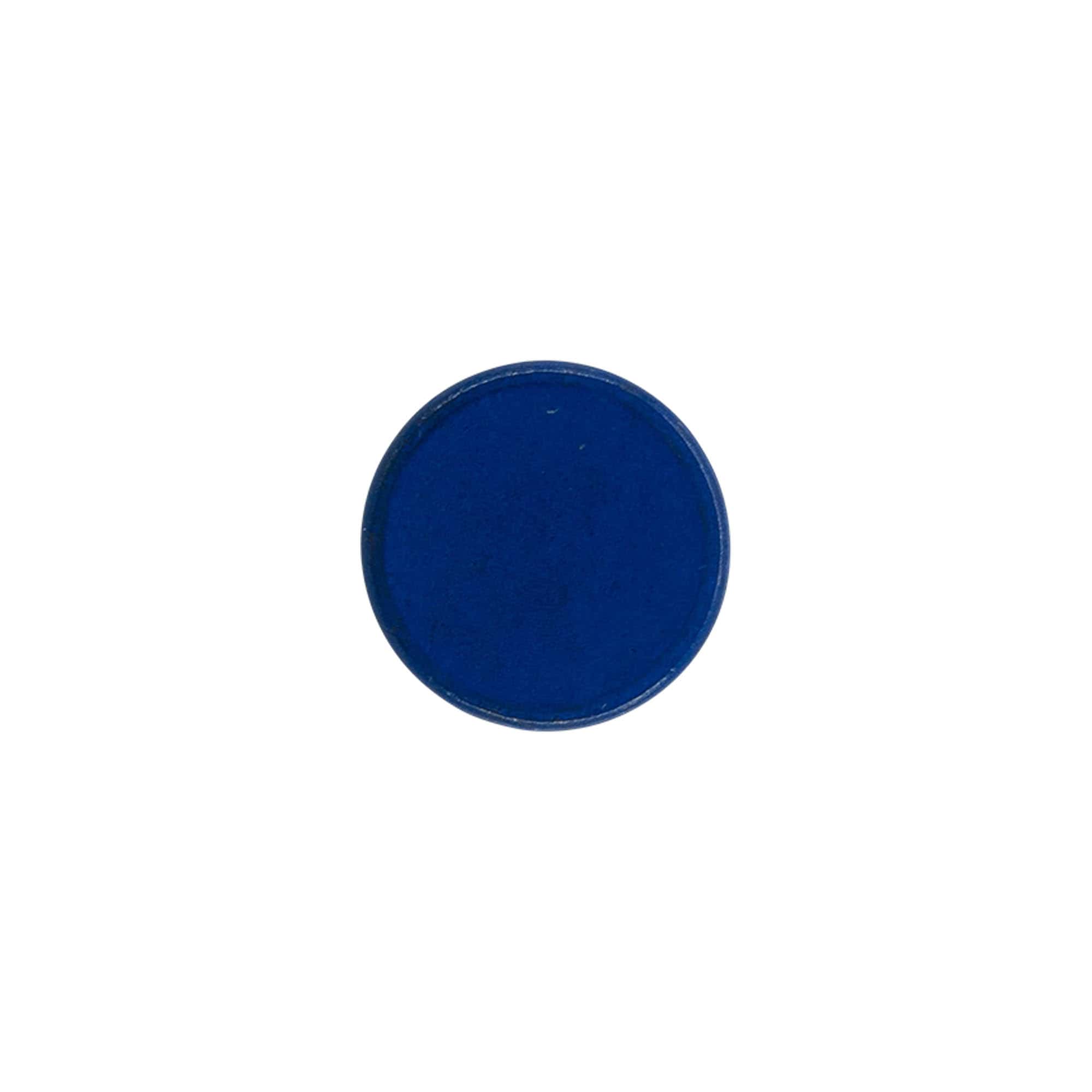 Bouchon à poignée 19 mm, bois/plastique, bleu, pour bouchage: bouchon Bouchon à poignée 19 mm, bois/plastique, bleu, pour bouchage: bouchon