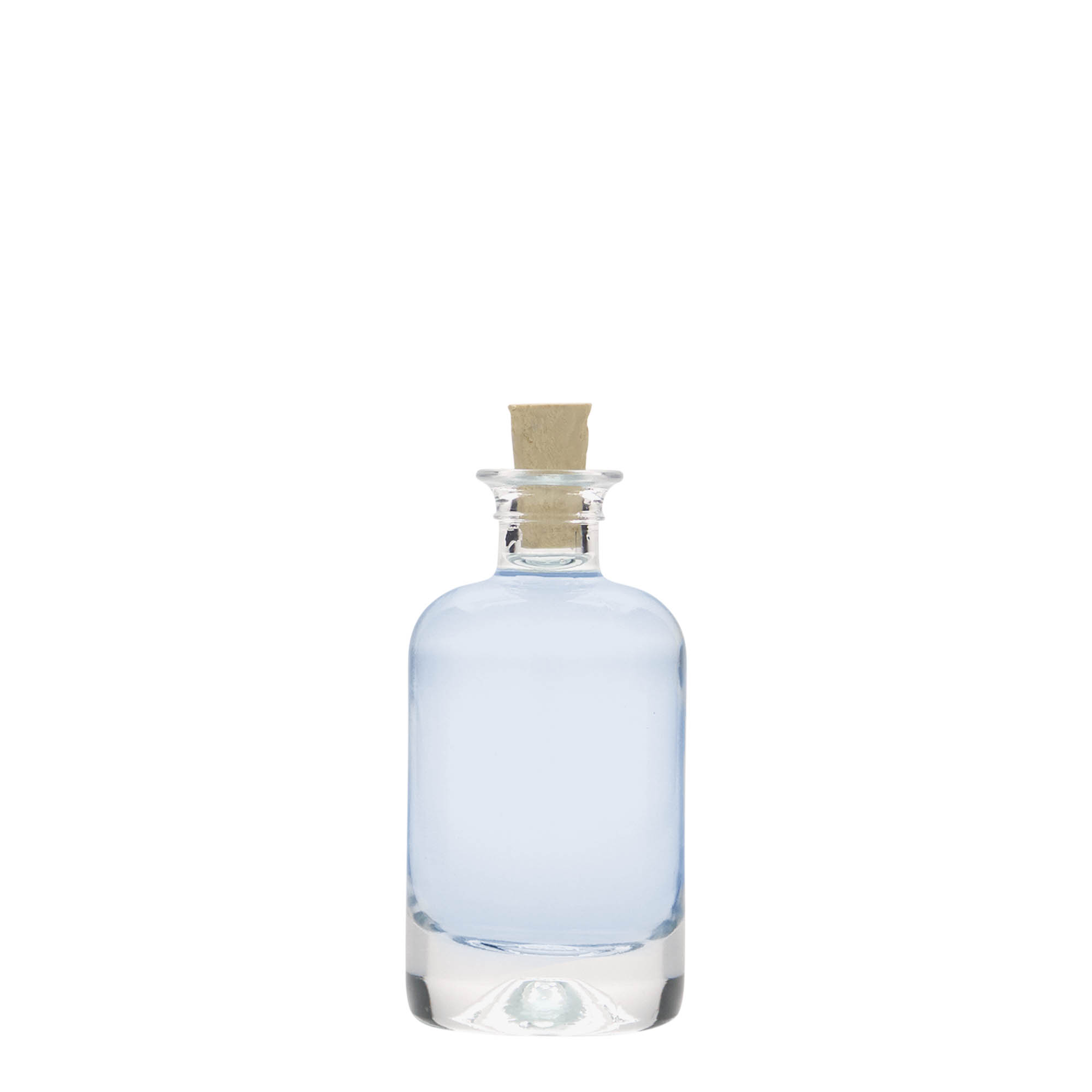 Glazen fles Apotheker, 40 ml, monding: kurk