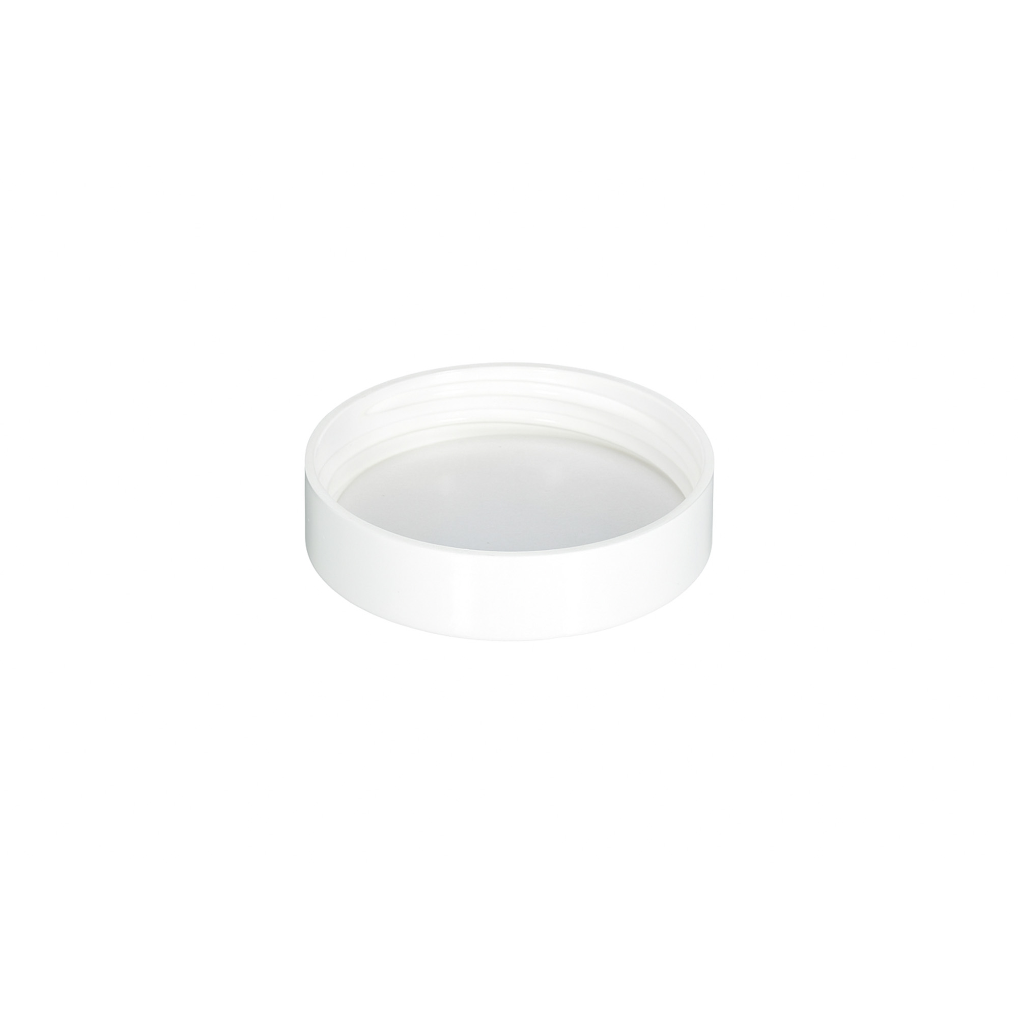 Schroefdop voor 60 ml 'Brown Line', HPM-kunststof, wit