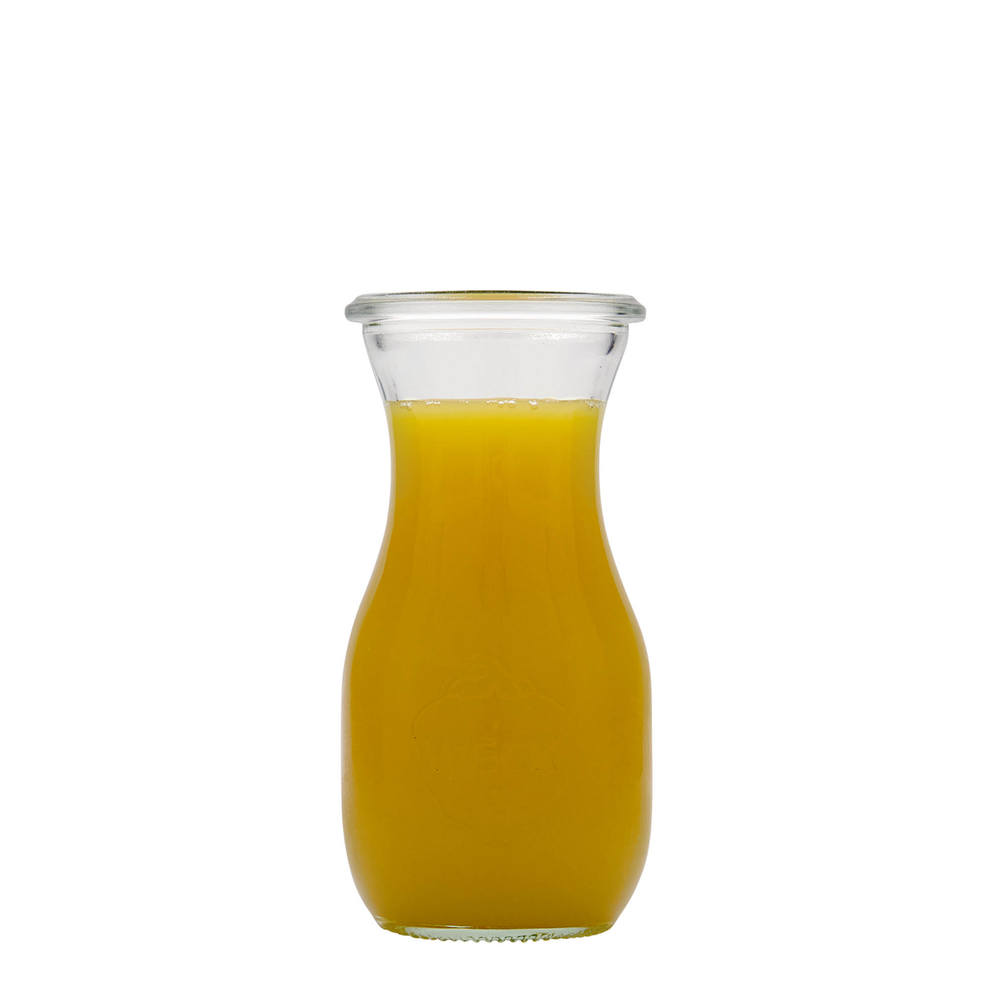 Bouteille de jus de fruit WECK 250 ml, bouchage: bords arrondis