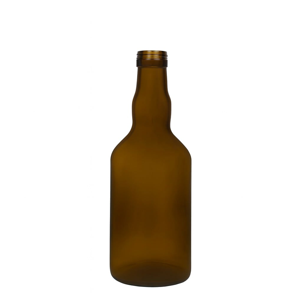 Bouteille en verre 500 ml 'Olona', vert antique, bouchage: PP 31,5