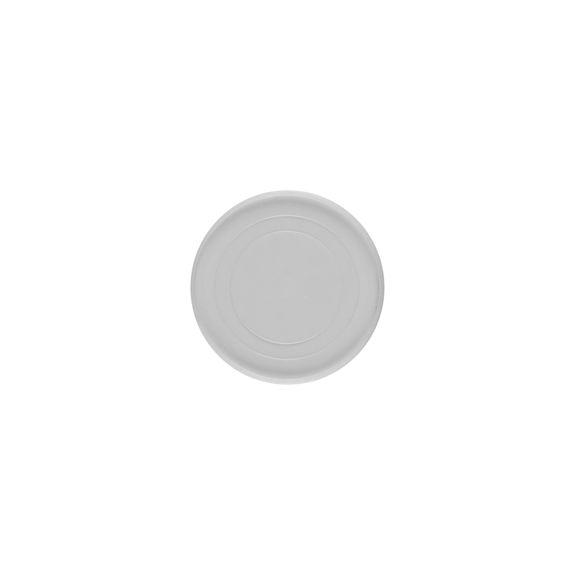 Couvertures pour 5 ml 'Bianca', plastique PP, blanc Couvertures pour 5 ml 'Bianca', plastique PP, blanc