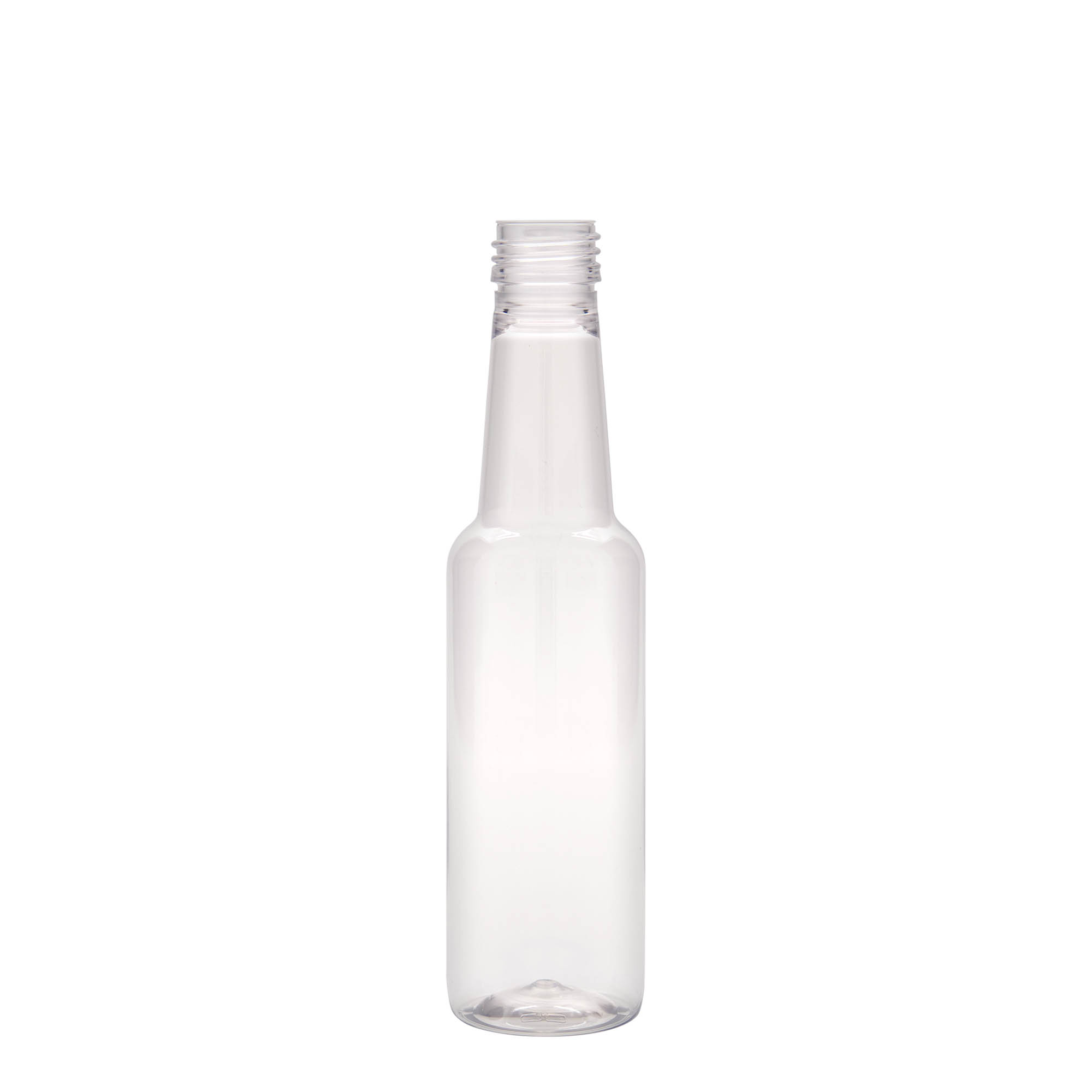 Petfles 'Wijn', 250 ml, kunststof, monding: PP 28