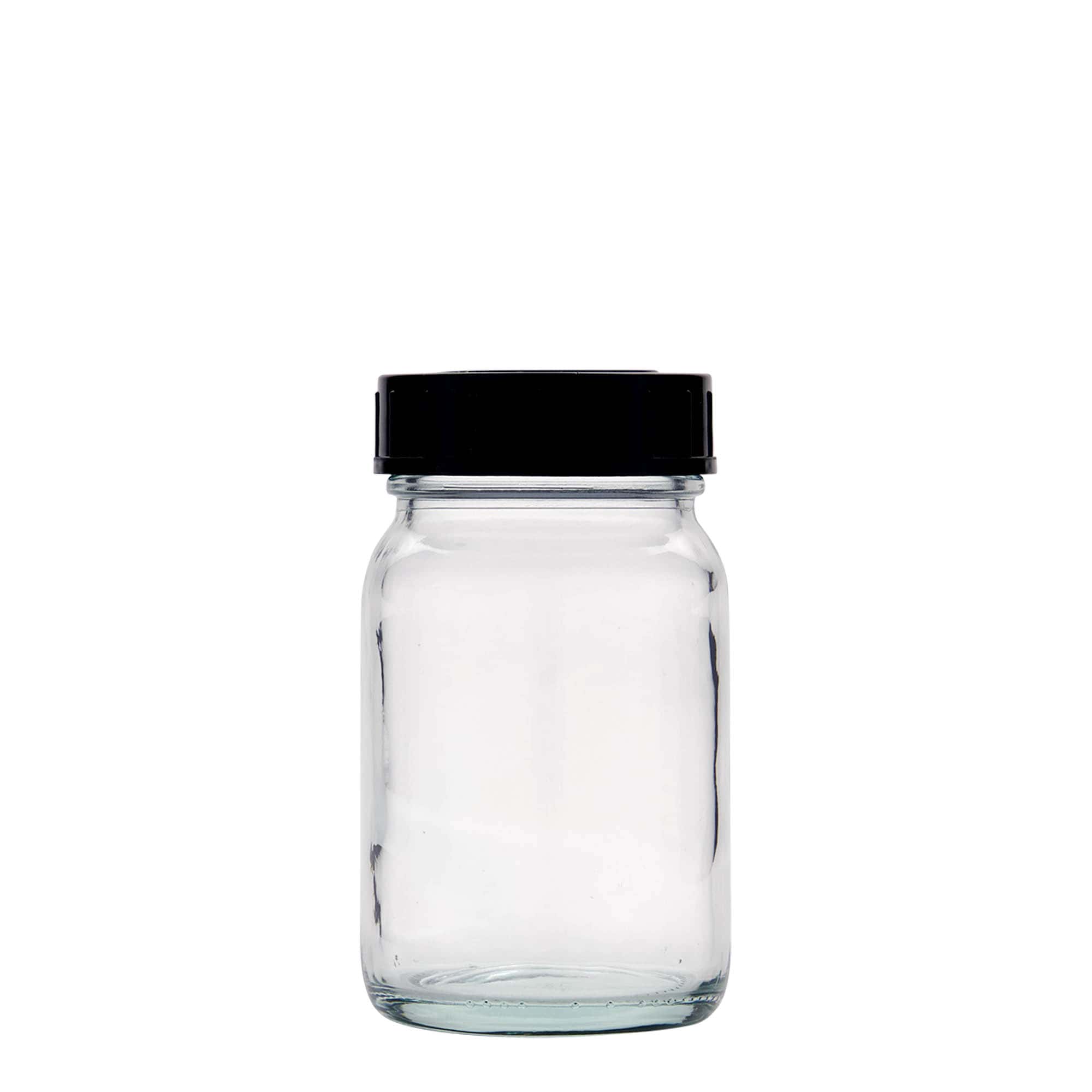 Pot met brede hals, 200 ml, monding: DIN 55