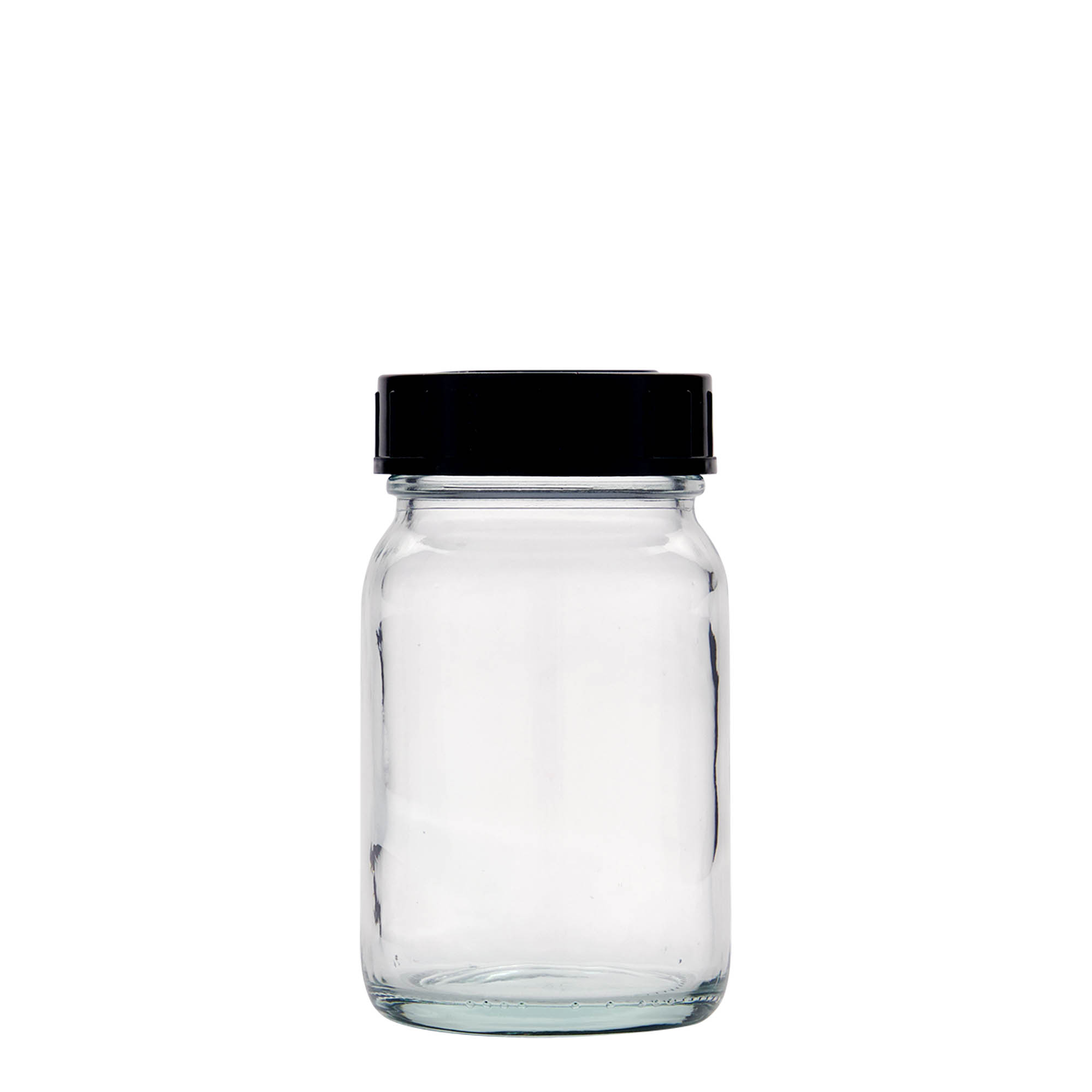 Pot met brede hals, 200 ml, monding: DIN 55 Pot met brede hals, 200 ml, monding: DIN 55