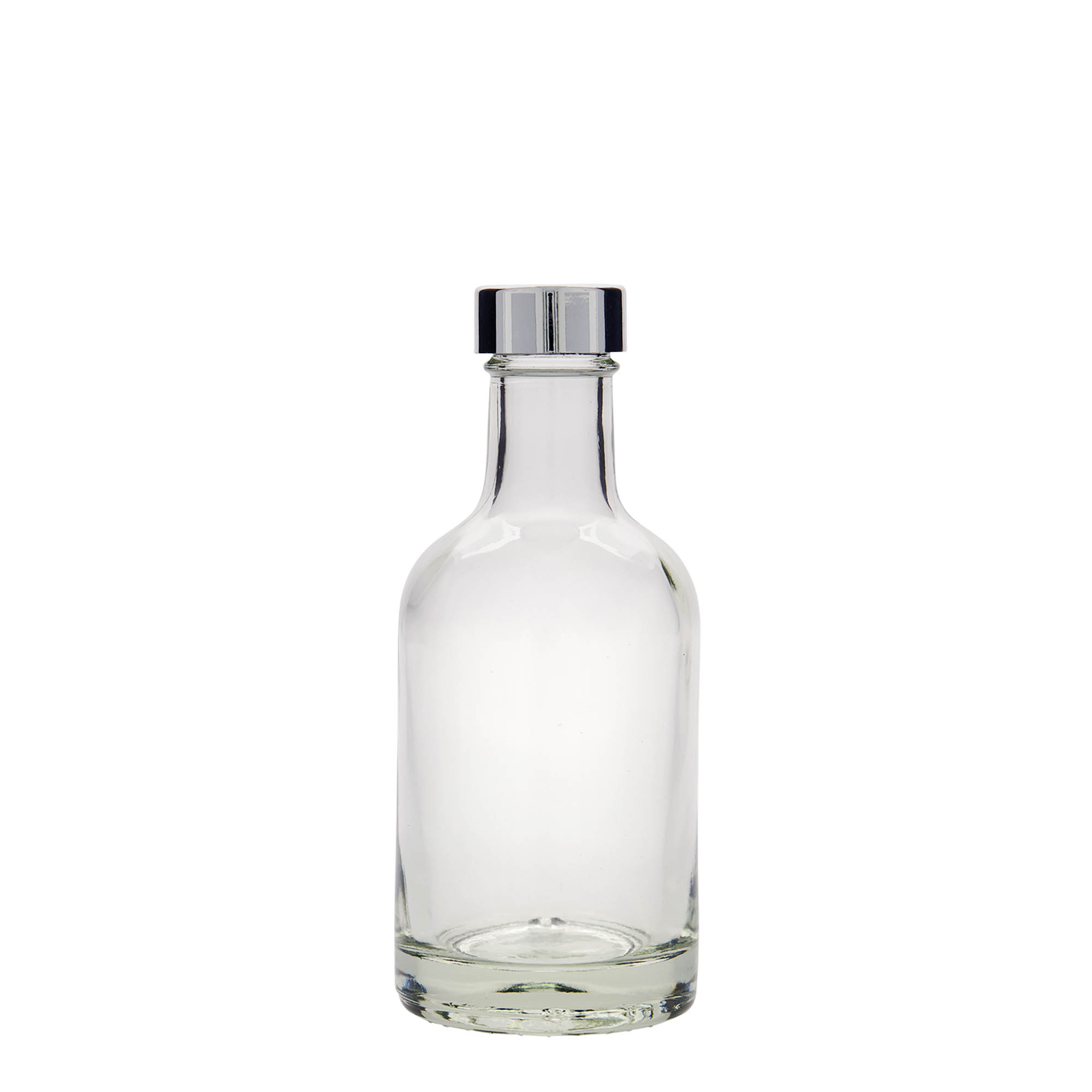 Glazen fles 'First Class', 200 ml, monding: GPI 28 Glazen fles 'First Class', 200 ml, monding: GPI 28