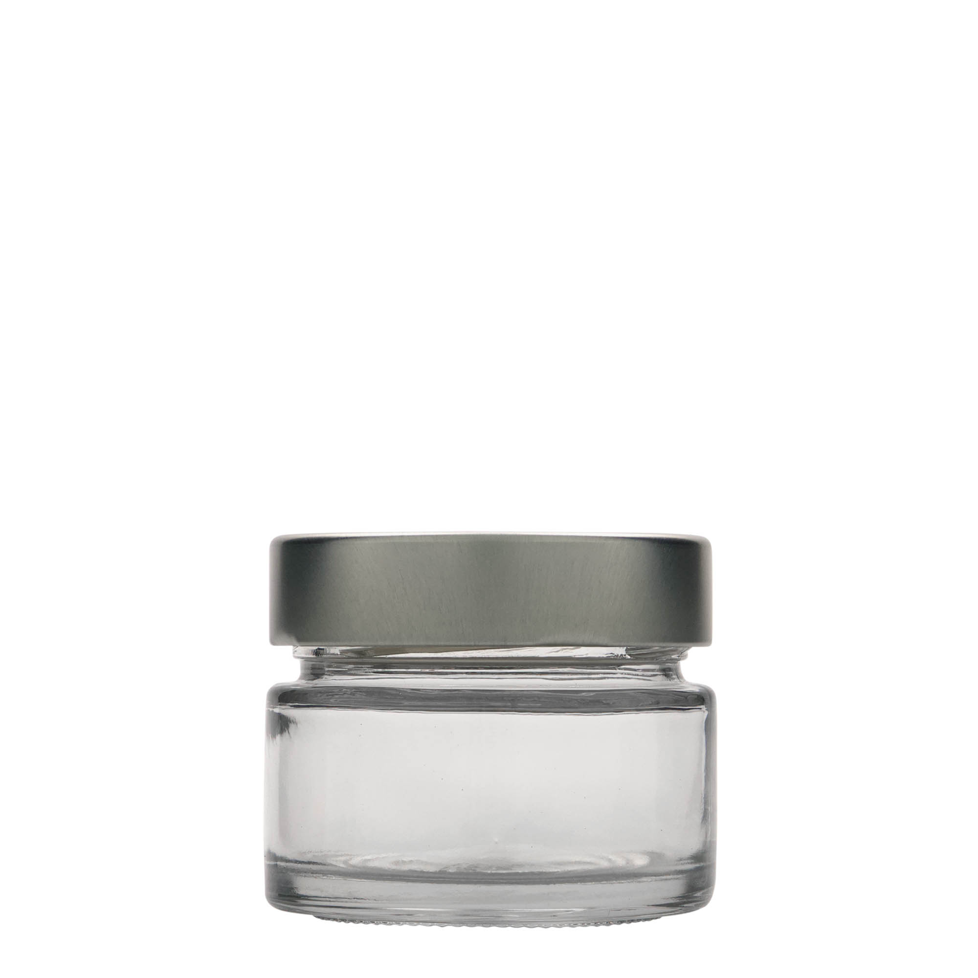 Ronde pot 'Albatros', 106 ml, monding: extra-deep-twist-off (EDTO 70) Ronde pot 'Albatros', 106 ml, monding: extra-deep-twist-off (EDTO 70)