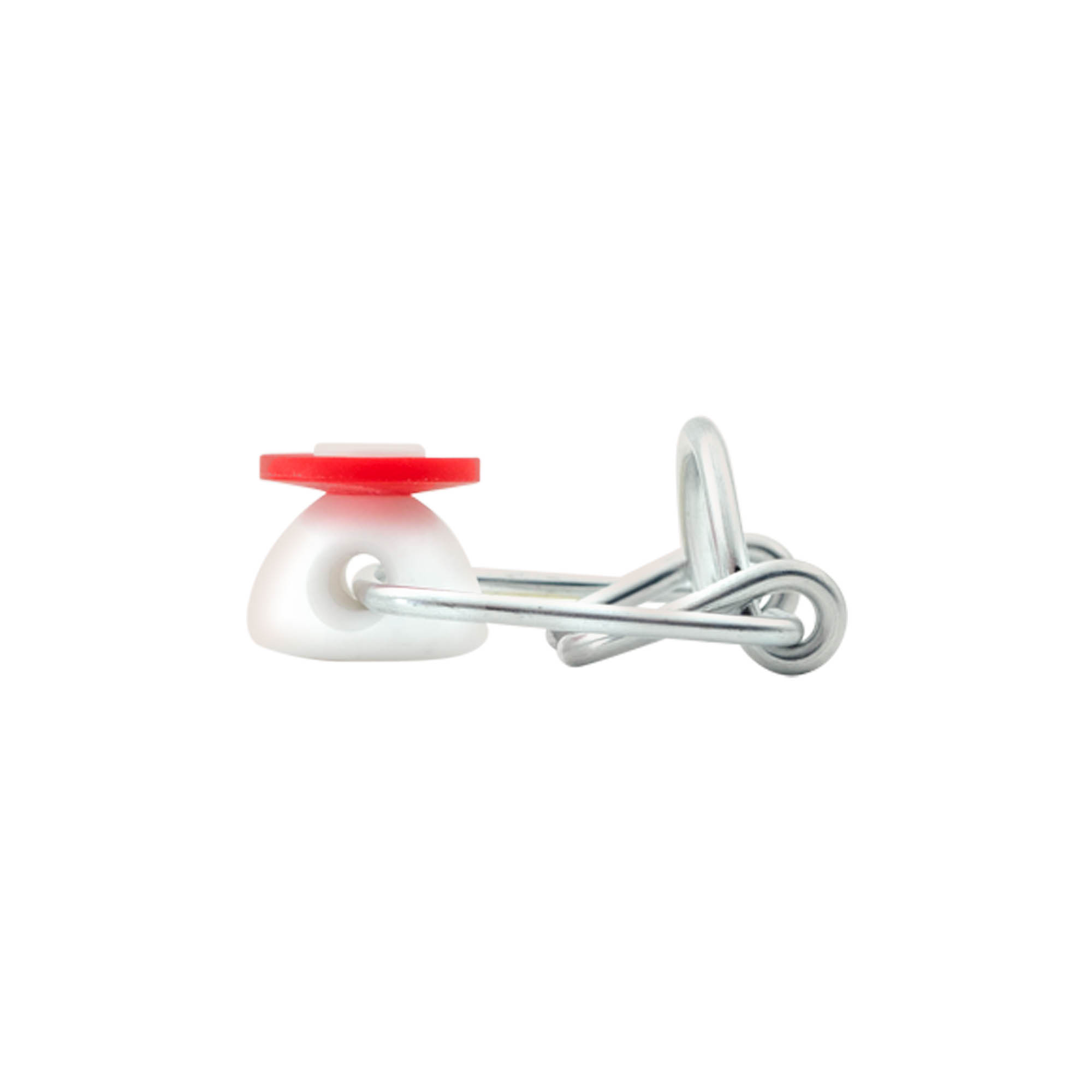 Bouchon mécanique Mini, plastique, rouge-blanc Bouchon mécanique Mini, plastique, rouge-blanc